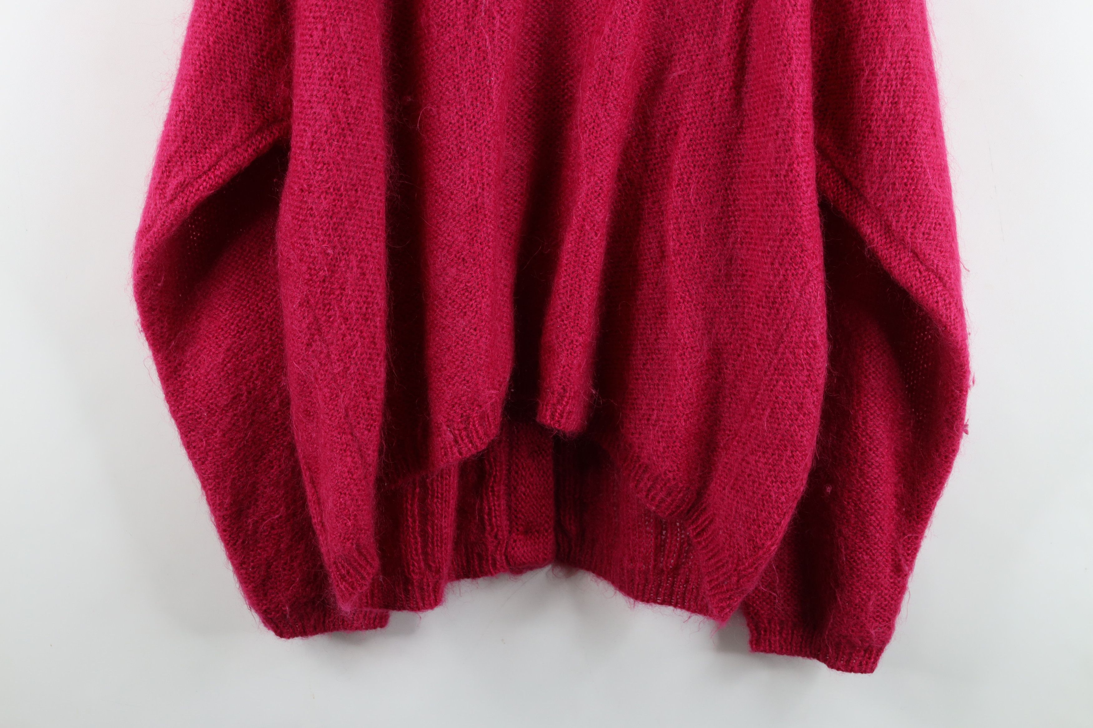 Vintage Vintage 90s Streetwear Chunky Cable Knit Cardigan Sweater Size L / US 10 / IT 46 - 10 Thumbnail
