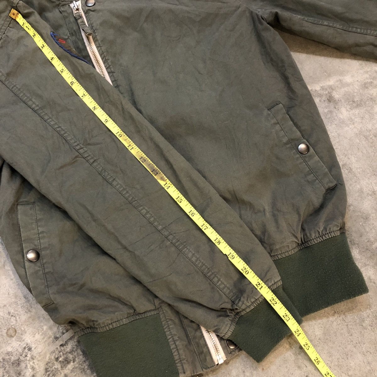 Schott × Vintage Vintage Schott Military Bomber Jacket Size US S / EU 44-46 / 1 - 19 Thumbnail
