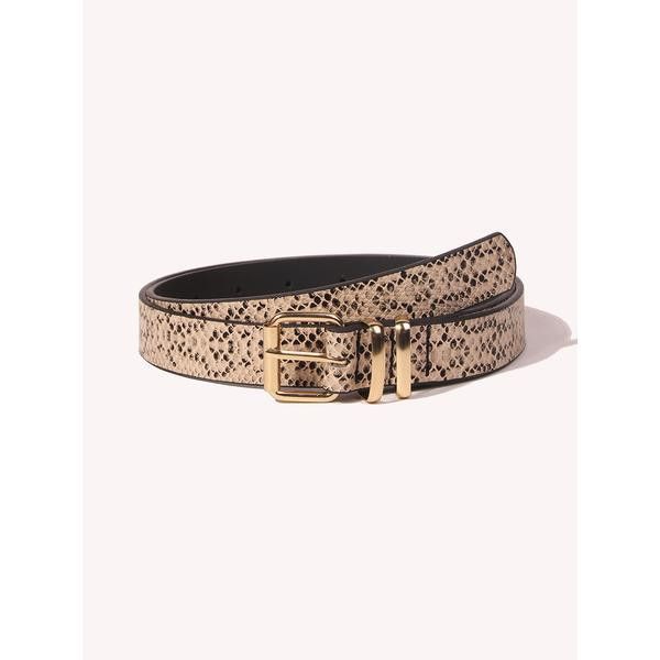VIBE Modern Vintage Belt Riveted Belts Menswear Accessories Size ONE SIZE - 4 Thumbnail