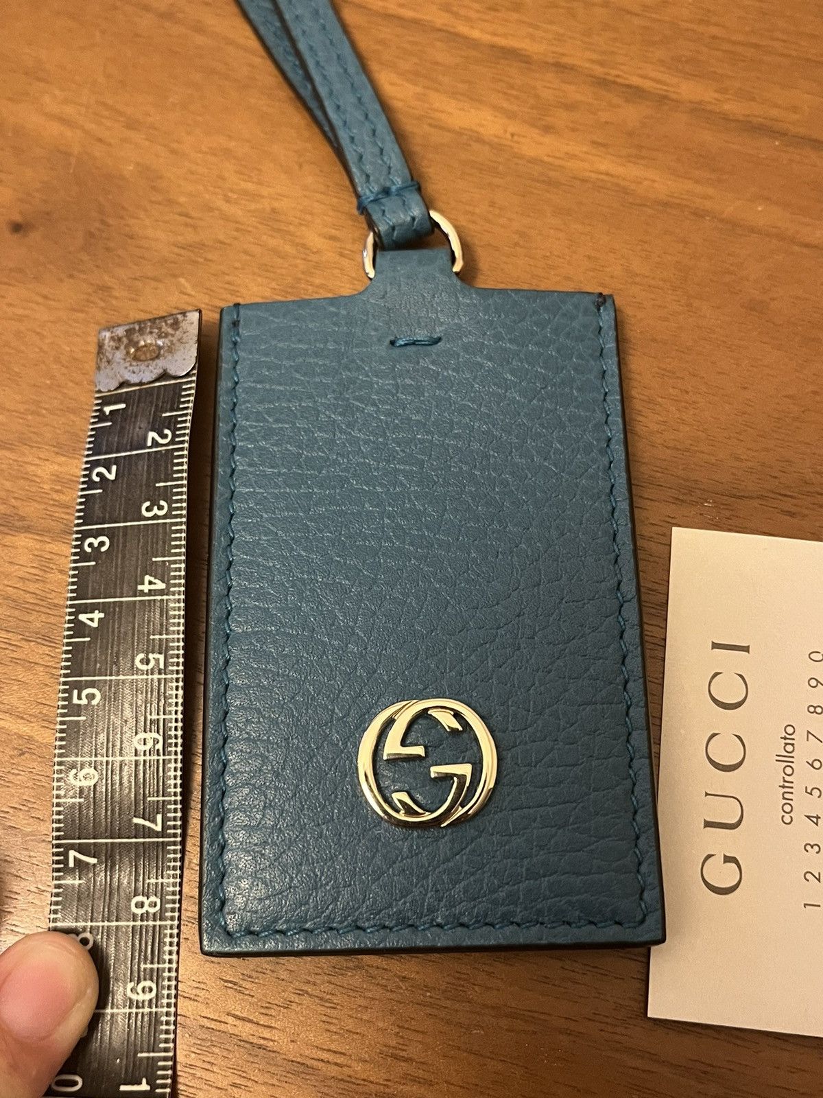 Gucci Brand new Gucci travel leather tag Size ONE SIZE - 5 Thumbnail