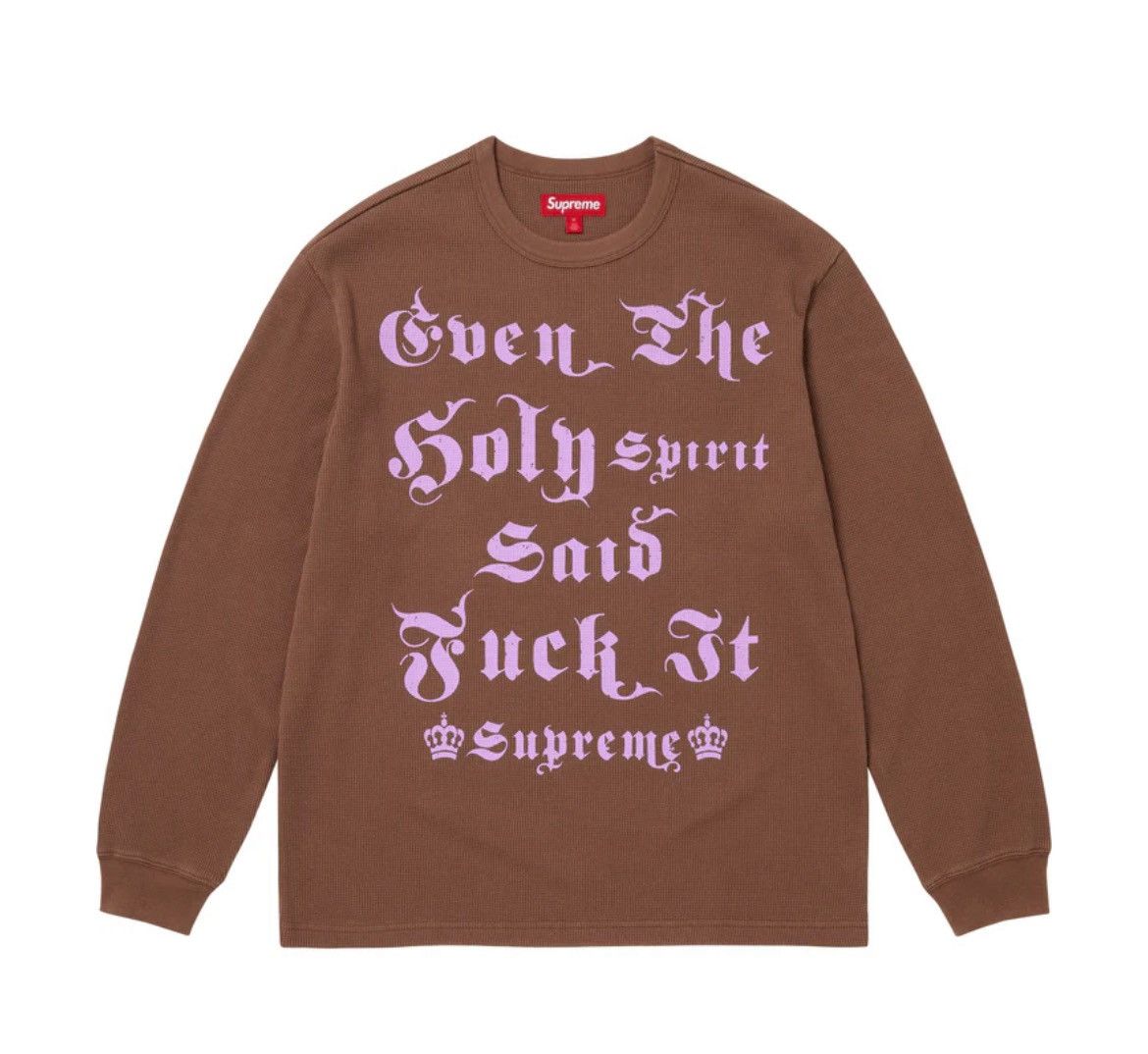 Supreme Supreme Angel Thermal Longsleeve FW25 Size US M / EU 48-50 / 2 - 1 Thumbnail
