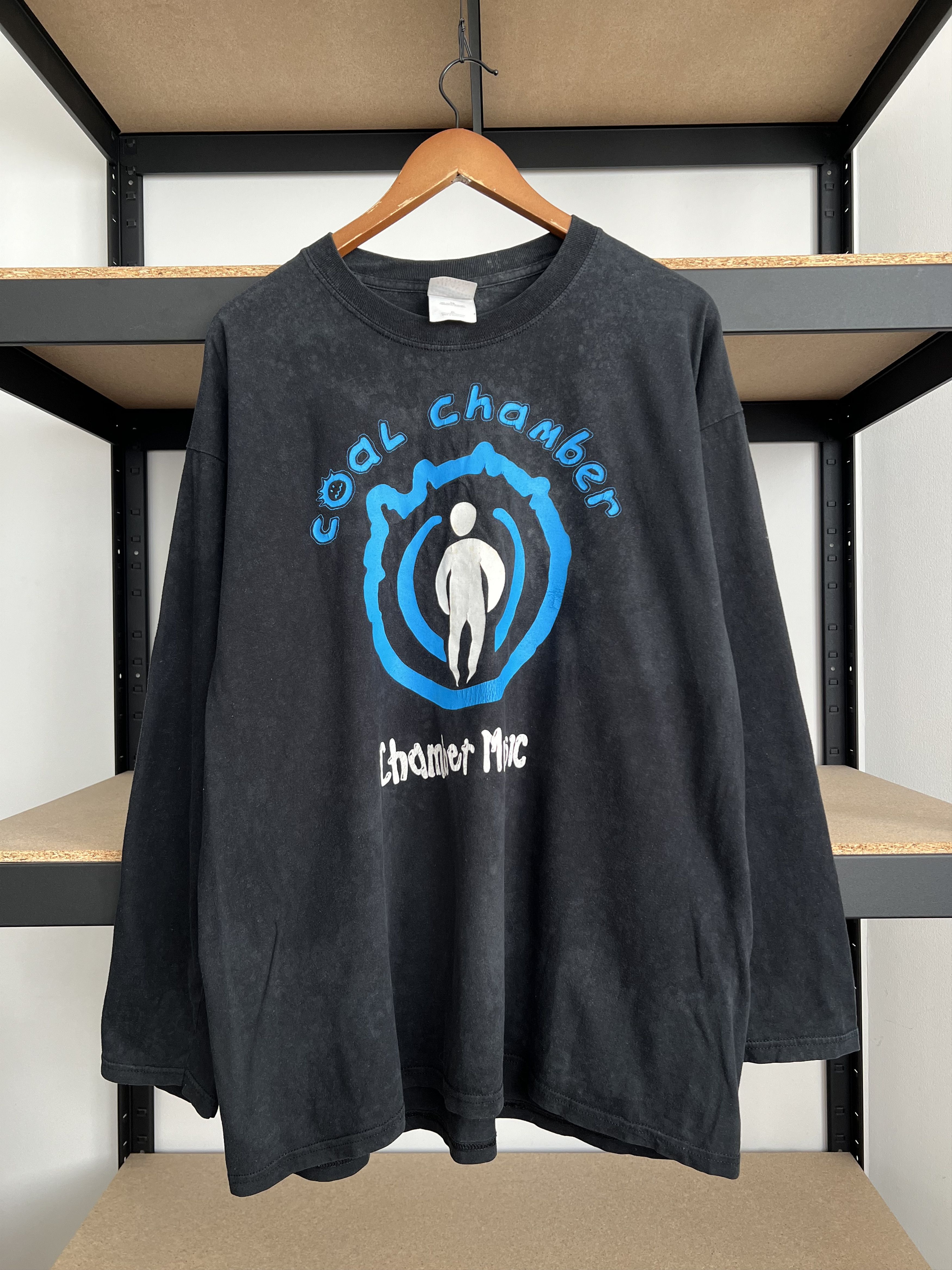 Band Tees Vintage 2000s Coal Chamber Chamber Music Black Long Sleeve Size US XL / EU 56 / 4 - 3 Thumbnail