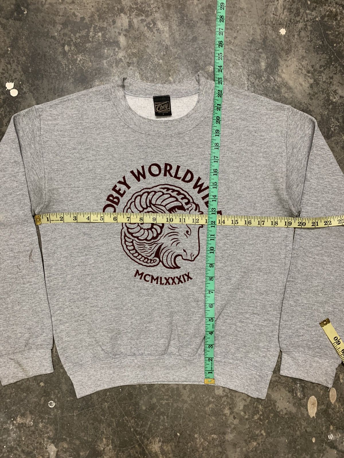 Obey Obey Worlwide Sweatshirt Size US S / EU 44-46 / 1 - 8 Thumbnail