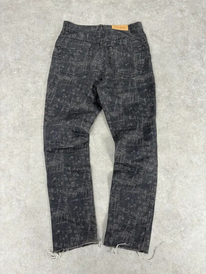 Acne Studios Acne Studios Needle Print Grey Effect Jeans Size US 39 - 6 Thumbnail