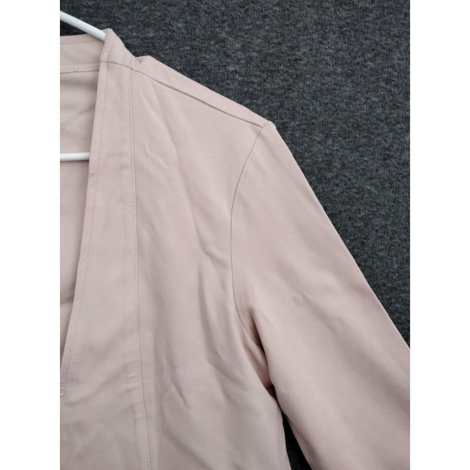 Guess Guess Blazer Women XL Light Pink Open Front Cropped Length Jacket Blazer Size XL / US 12-14 / IT 48-50 - 7 Thumbnail