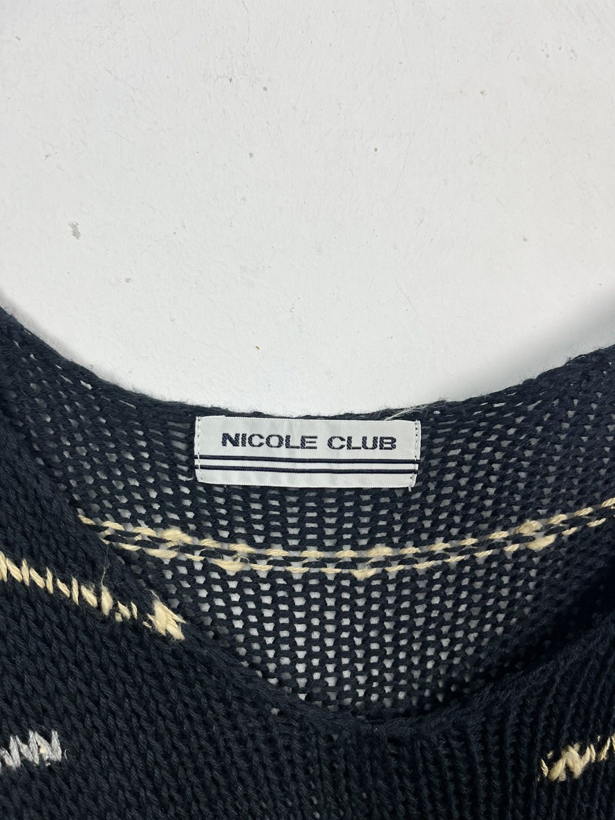 Nicole Club Vintage Knitwear NICOLE CLUB Size L / US 10 / IT 46 - 3 Thumbnail