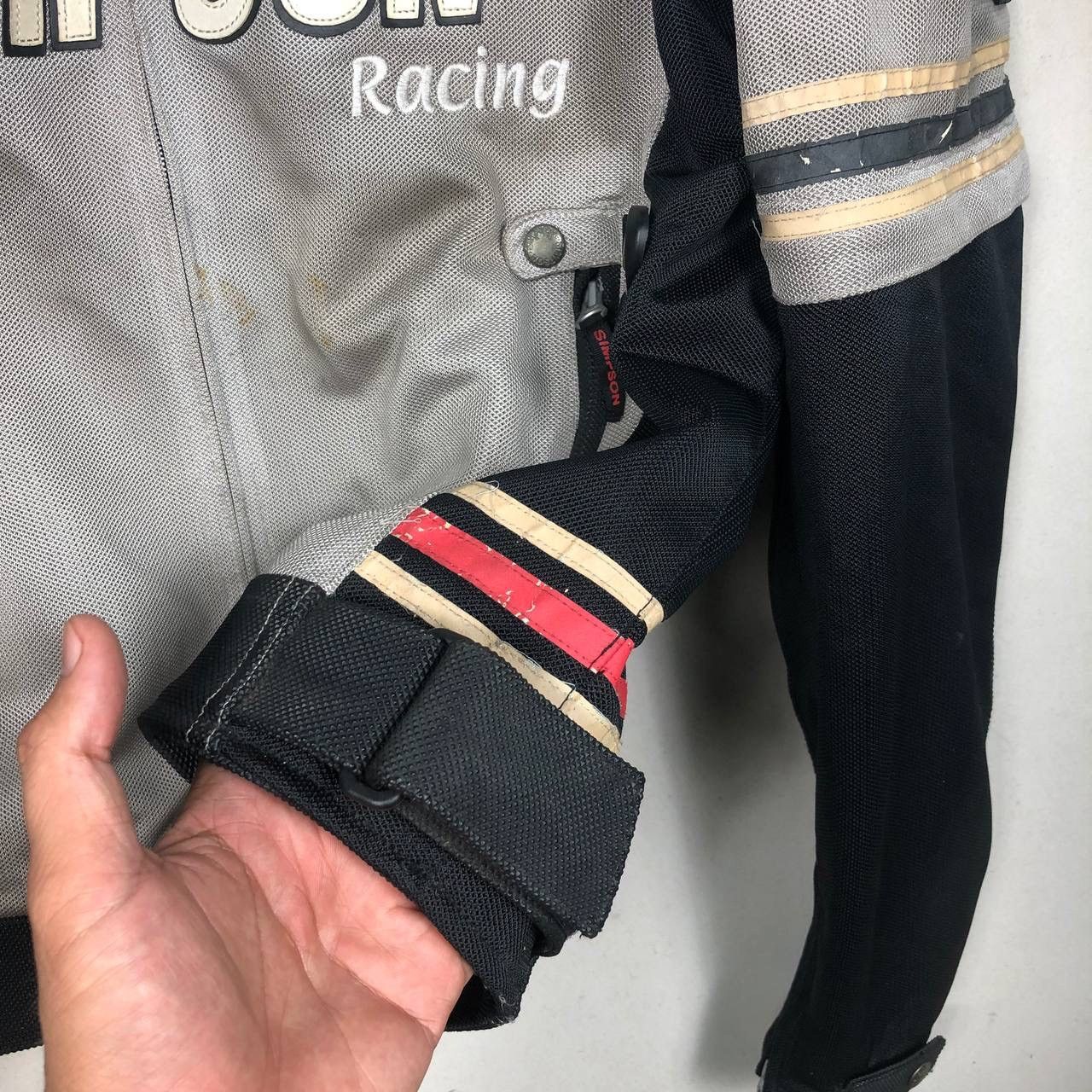Sports Specialties × Vintage Vintage Simpson Mesh Riding Jacket Racing USA Padded Jacket Size US L / EU 52-54 / 3 - 10 Thumbnail