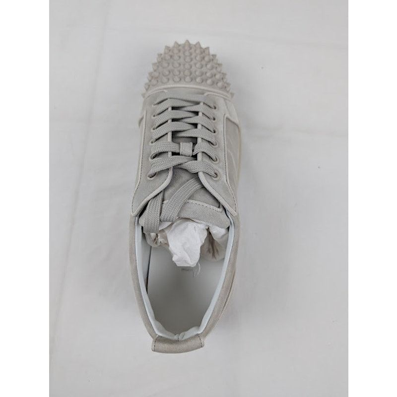 Christian Louboutin o1rshd1 Louis Junior Spikes Orlato Sneakers in Albatre Size US 12 / EU 45 - 9 Thumbnail