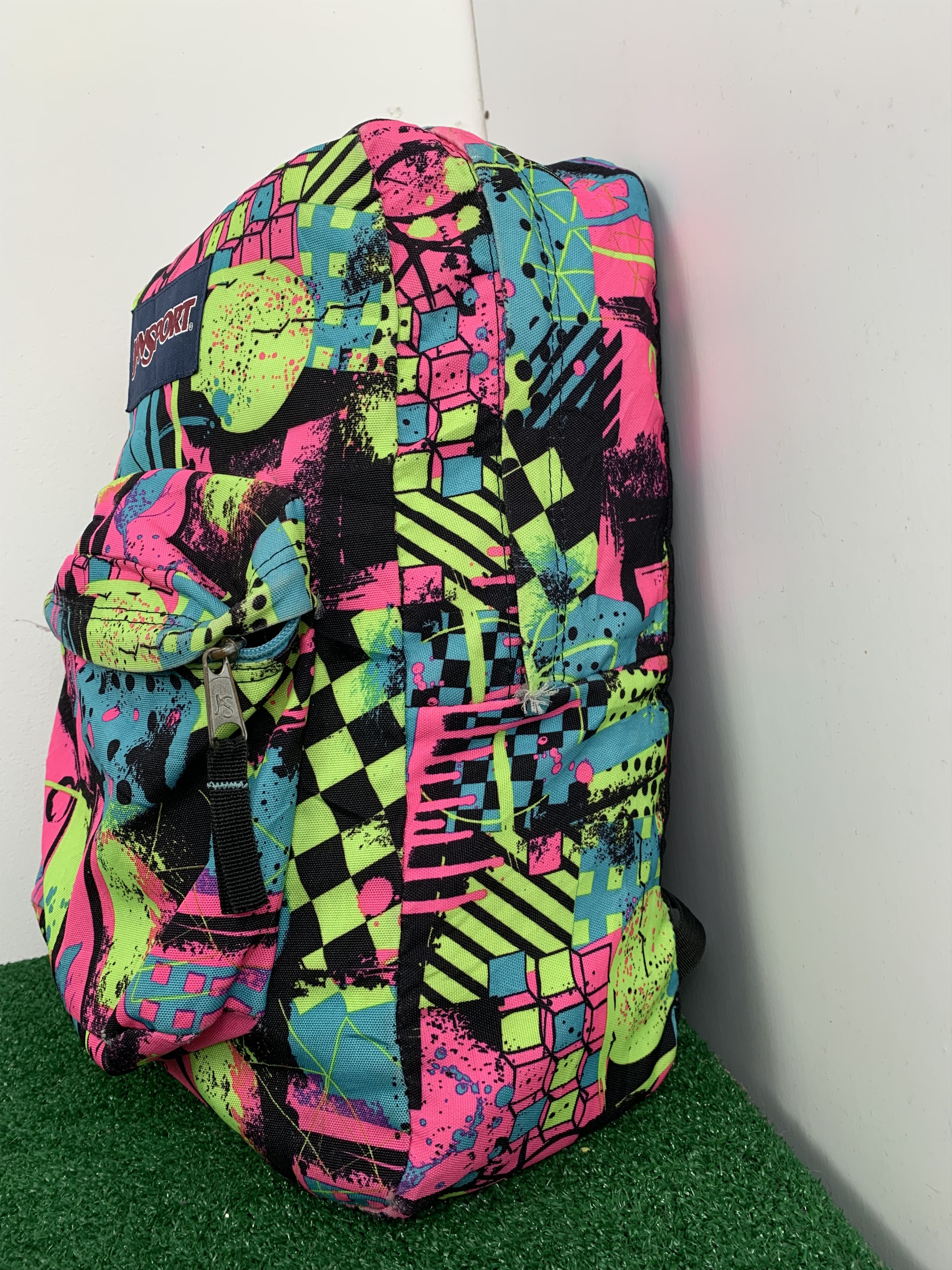 Jansport × Vintage Vintage Jansport Multicolour Travel Backpack Size ONE SIZE - 5 Thumbnail