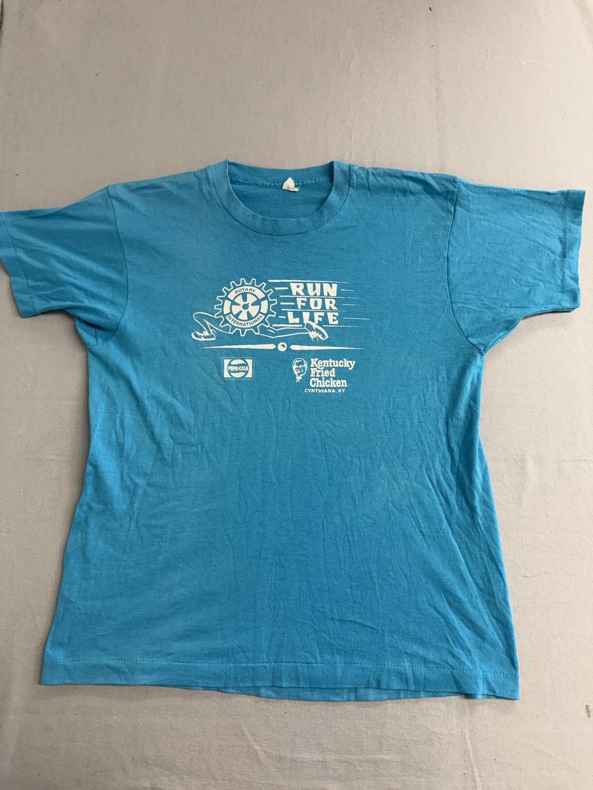 Other Vintage Run For Life T-shirt Pepsi-Cola & KFC Kentucky - M Size US M / EU 48-50 / 2 - 1 Thumbnail