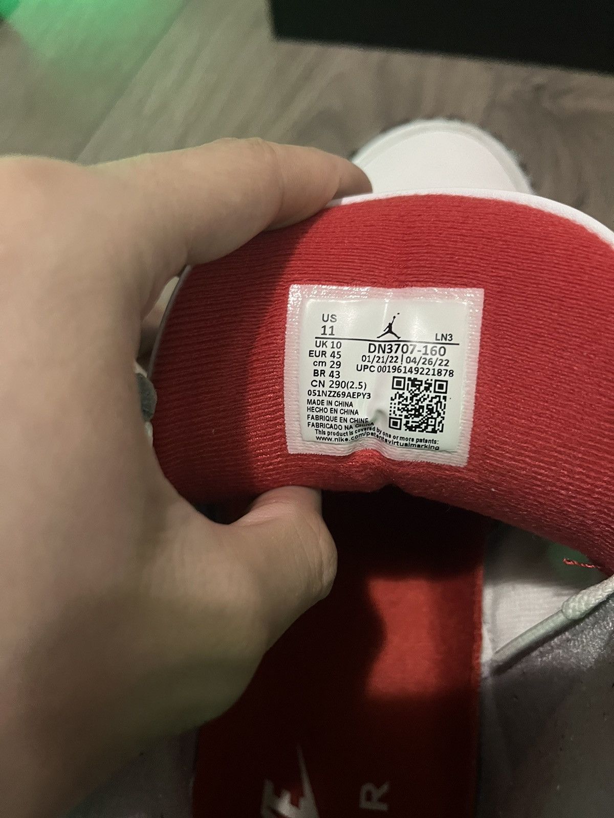 Jordan Brand Jordan 3 Fire Red Size US 11 / EU 44 - 6 Thumbnail