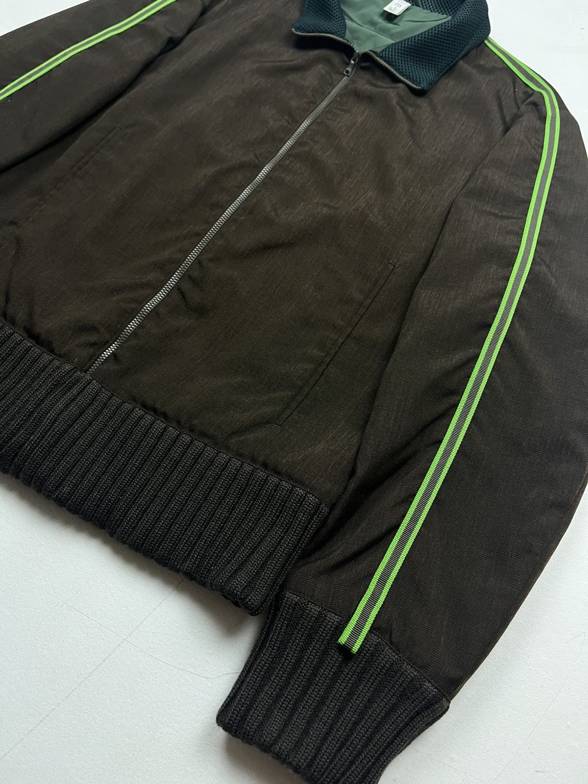 Miu Miu Miu Miu F/W1999 Runway sample Changeant Fabric track Jacket Size US M / EU 48-50 / 2 - 10 Thumbnail