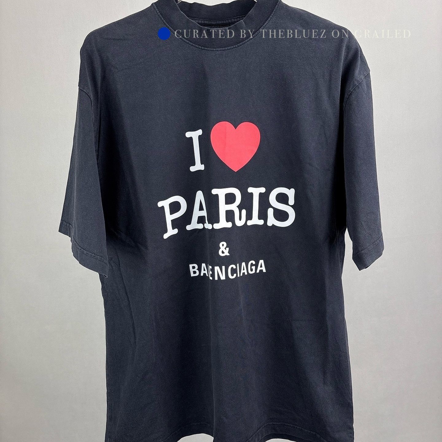 Balenciaga Balenciaga I Love Paris T Shirt | Grailed