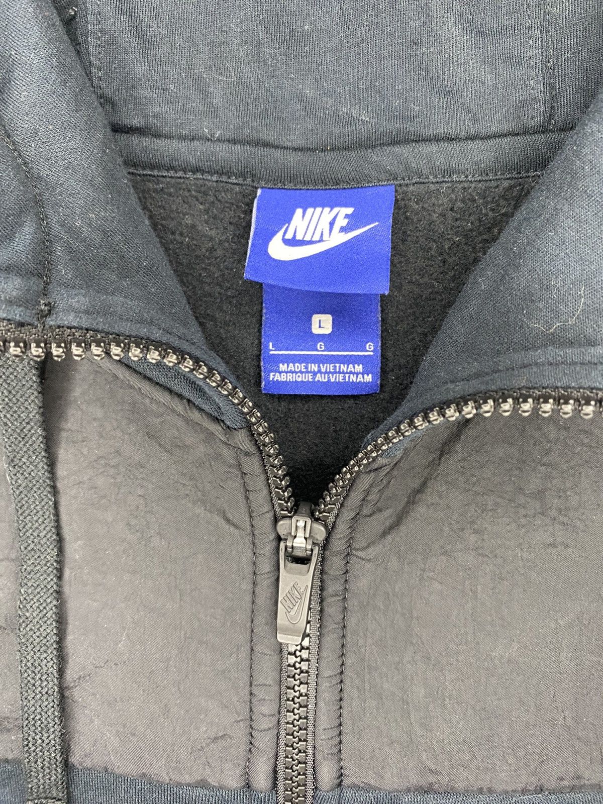 Nike Nike Hoodie Big Swoosh Sportswear Fleece Full Zip Sweatshirt Size US L / EU 52-54 / 3 - 2 Thumbnail