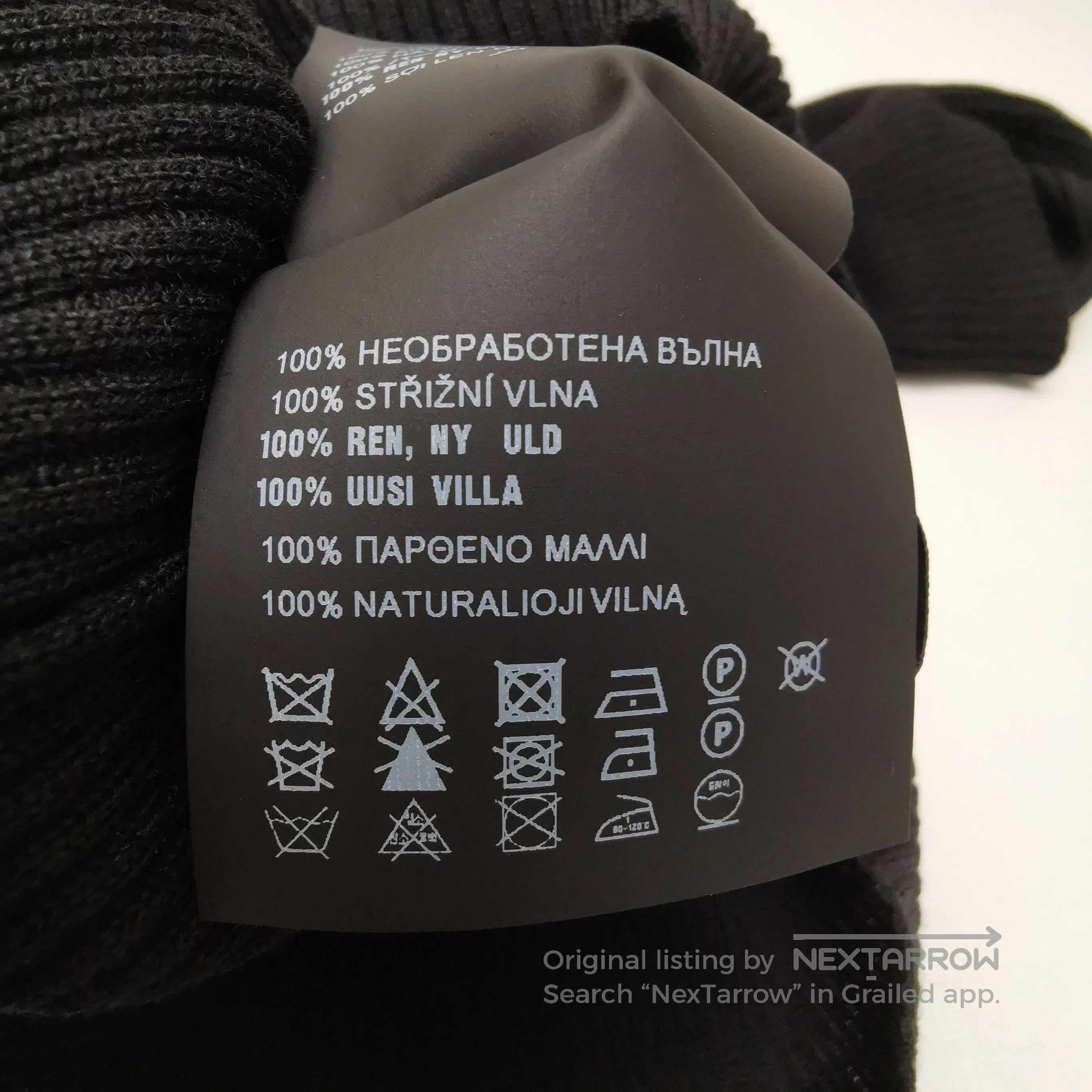 Prada Prada Black Wool Turtleneck Sweater for Women . Size XS / US 0-2 / IT 36-38 - 8 Thumbnail