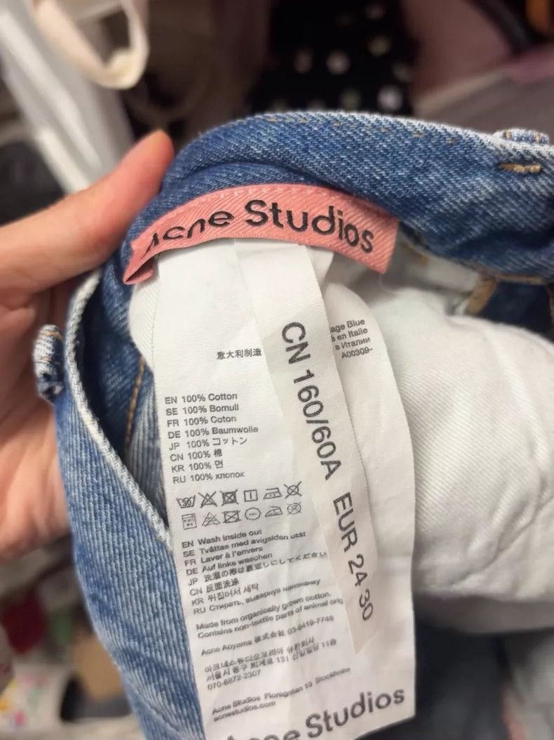 Acne Studios acne studios blue jeans 2504-Nextarrow Size US 30 / EU 46 - 3 Thumbnail