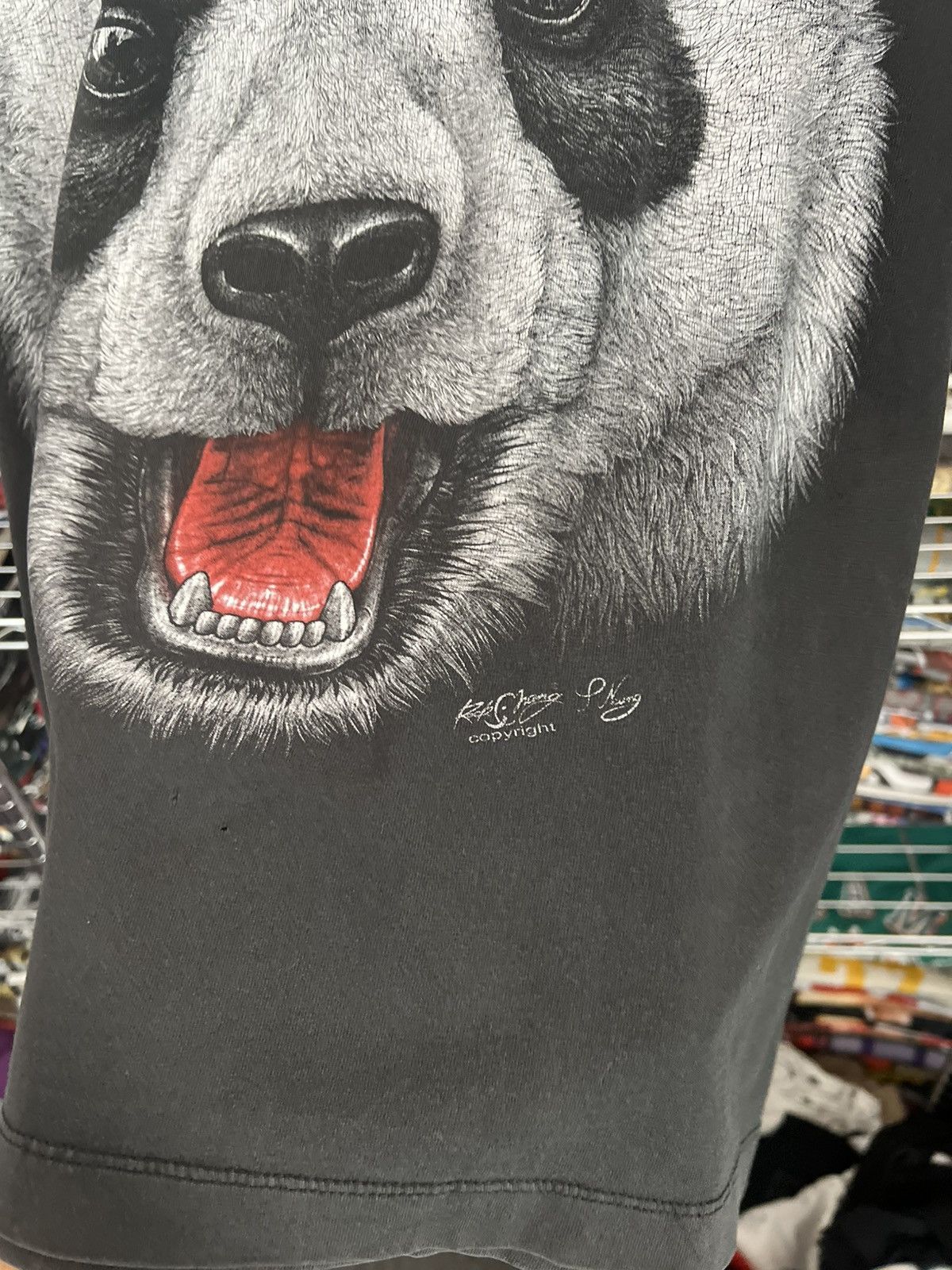 Habitat 90s Panda Bear Nature Animal Rock Chang Tee Size US M / EU 48-50 / 2 - 3 Thumbnail