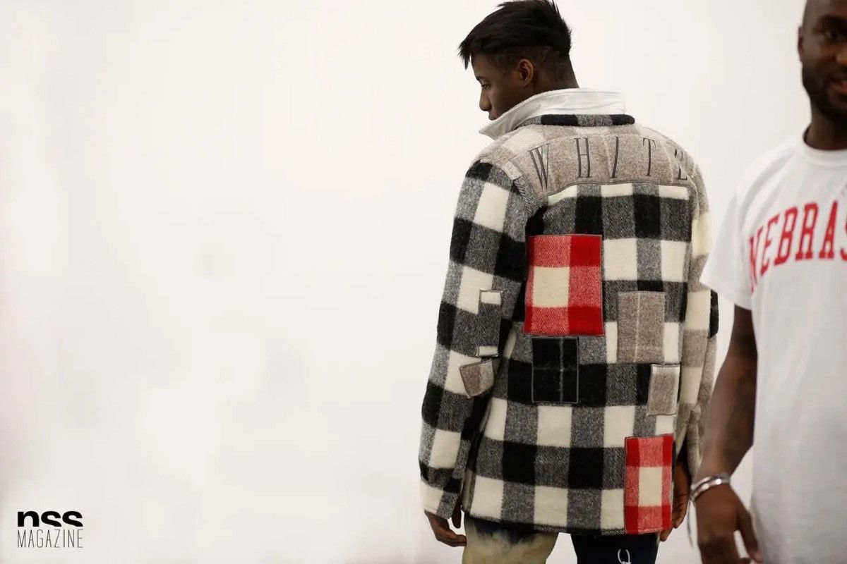 Off-White OFF WHITE FW16 Patchwork Wool Flannel Size US M / EU 48-50 / 2 - 3 Thumbnail