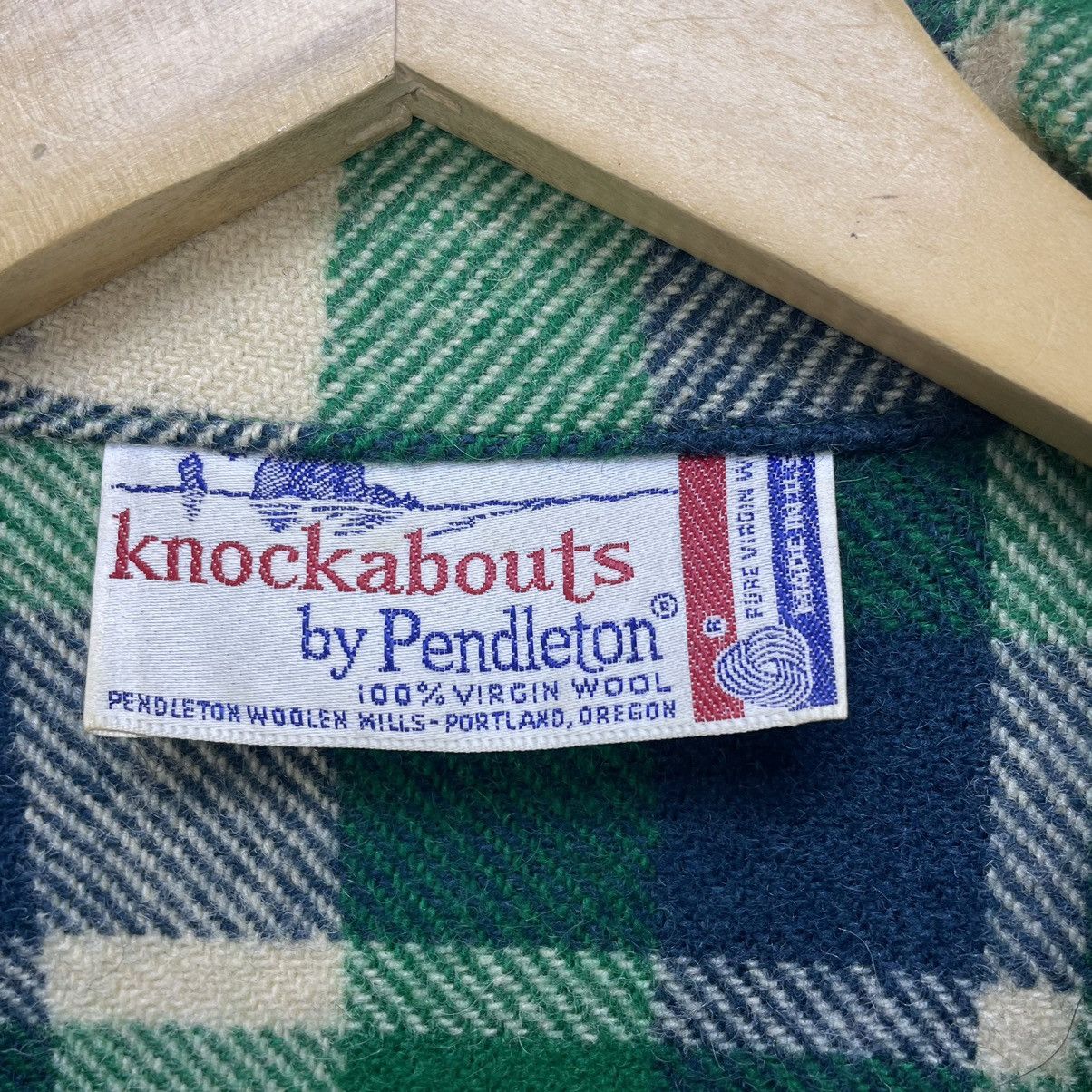Flannel × Pendleton Vintage Flannel Knockabouts Pendleton Checked Jacket Size M / US 6-8 / IT 42-44 - 6 Thumbnail