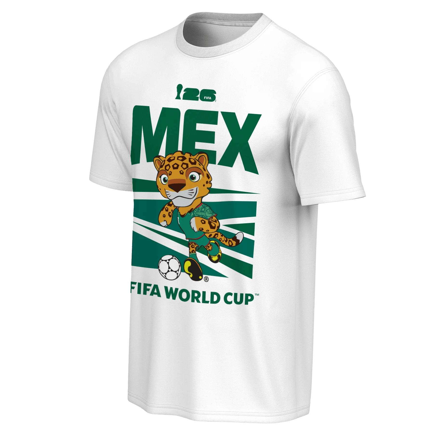 Other Mexico Mascot White T-Shirt – Unisex Size US M / EU 48-50 / 2 - 3 Thumbnail