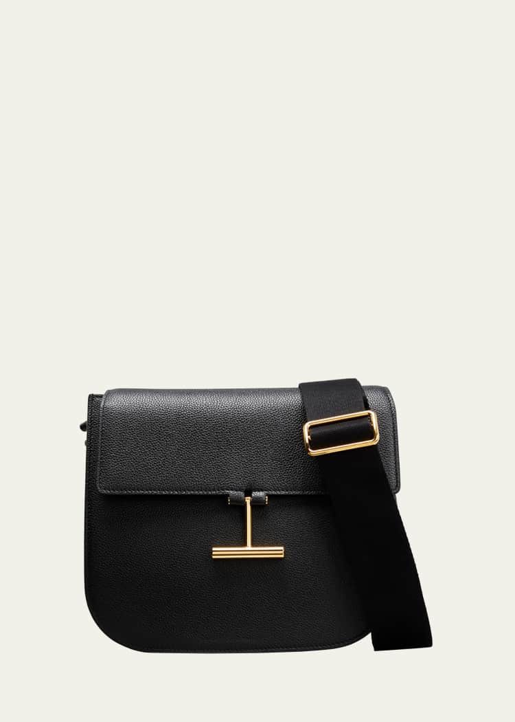 Grain Leather Tara Crossbody Bag
