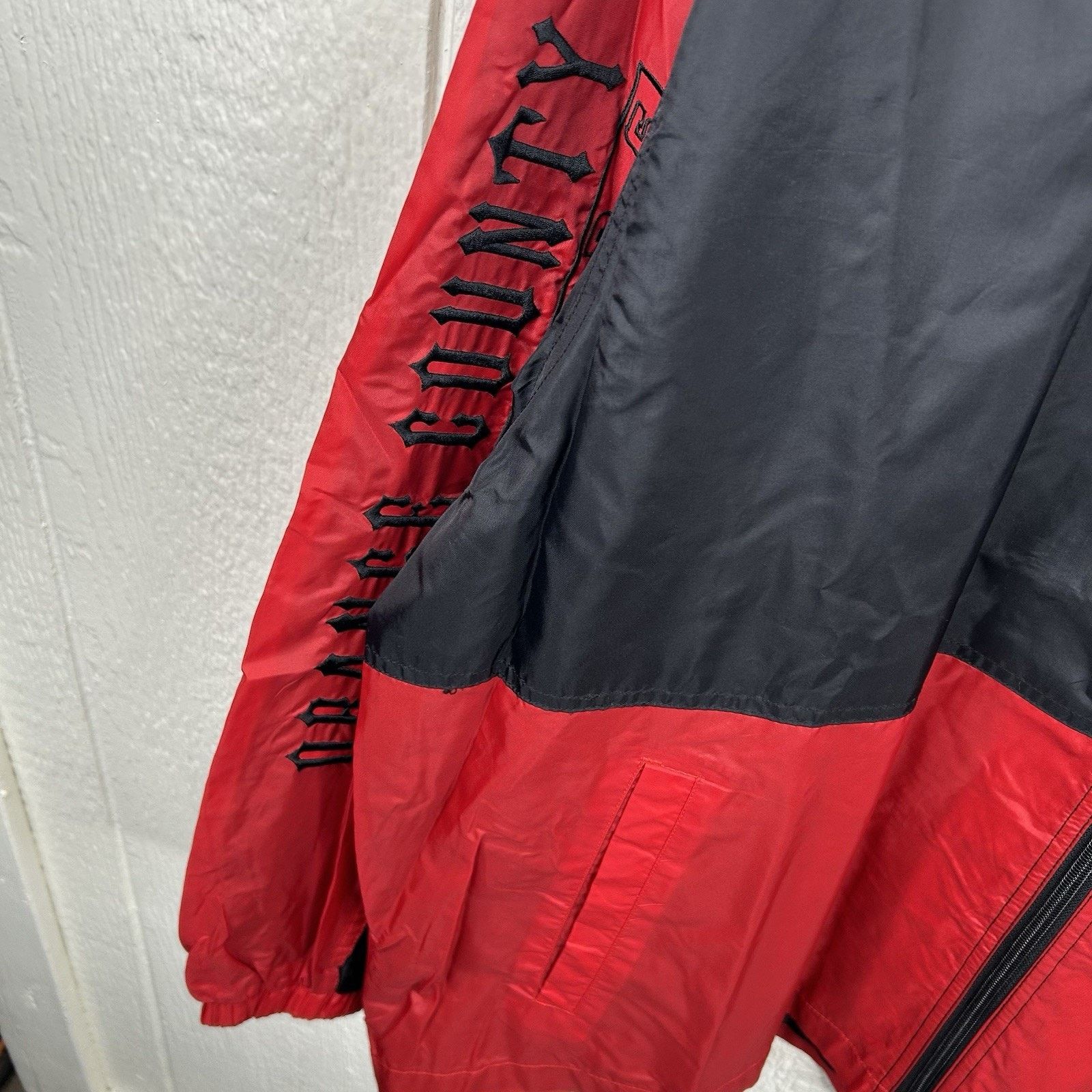 West Coast Choppers County Choppers Full Zip Black & Red Windbreaker Size 2XL Size US XXL / EU 58 / 5 - 7 Thumbnail