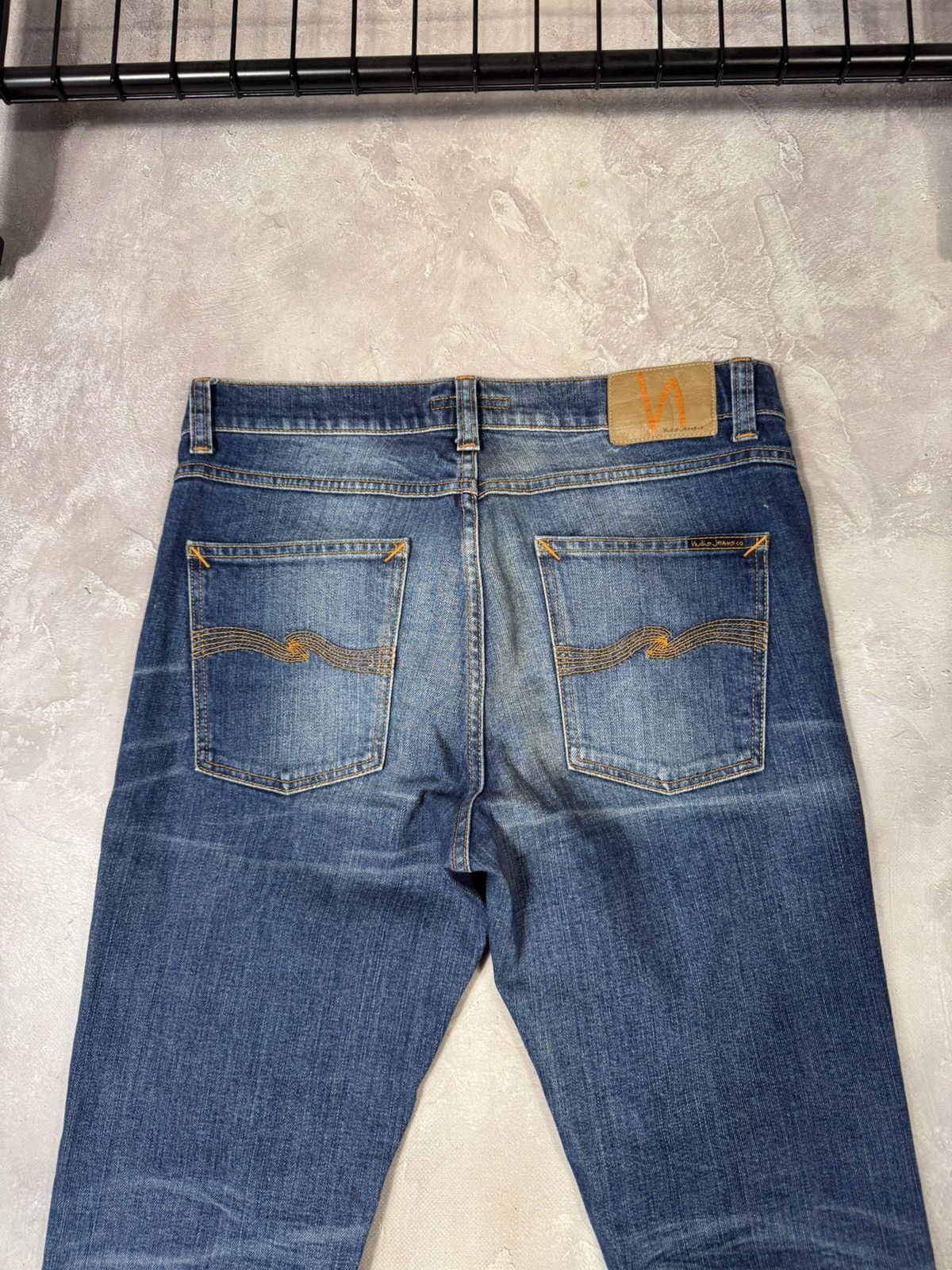 Nudie Jeans Vintage Nudie Jeans Lean Dean Japanese Denim Pants Size US 31 - 3 Thumbnail