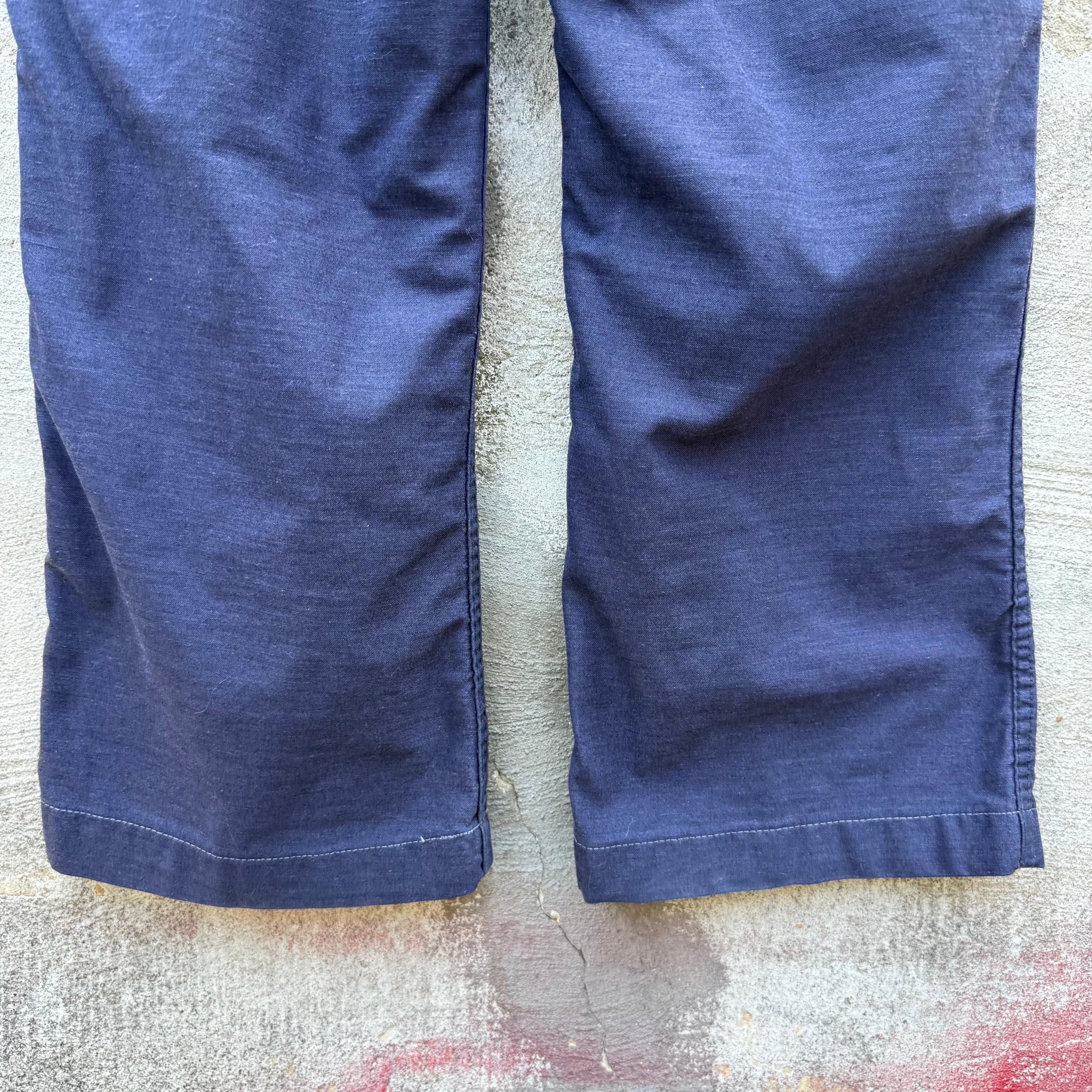 Vintage 70's Vintage USN Utility Baker Pants Style Trousers Size US 32 / EU 48 - 7 Thumbnail