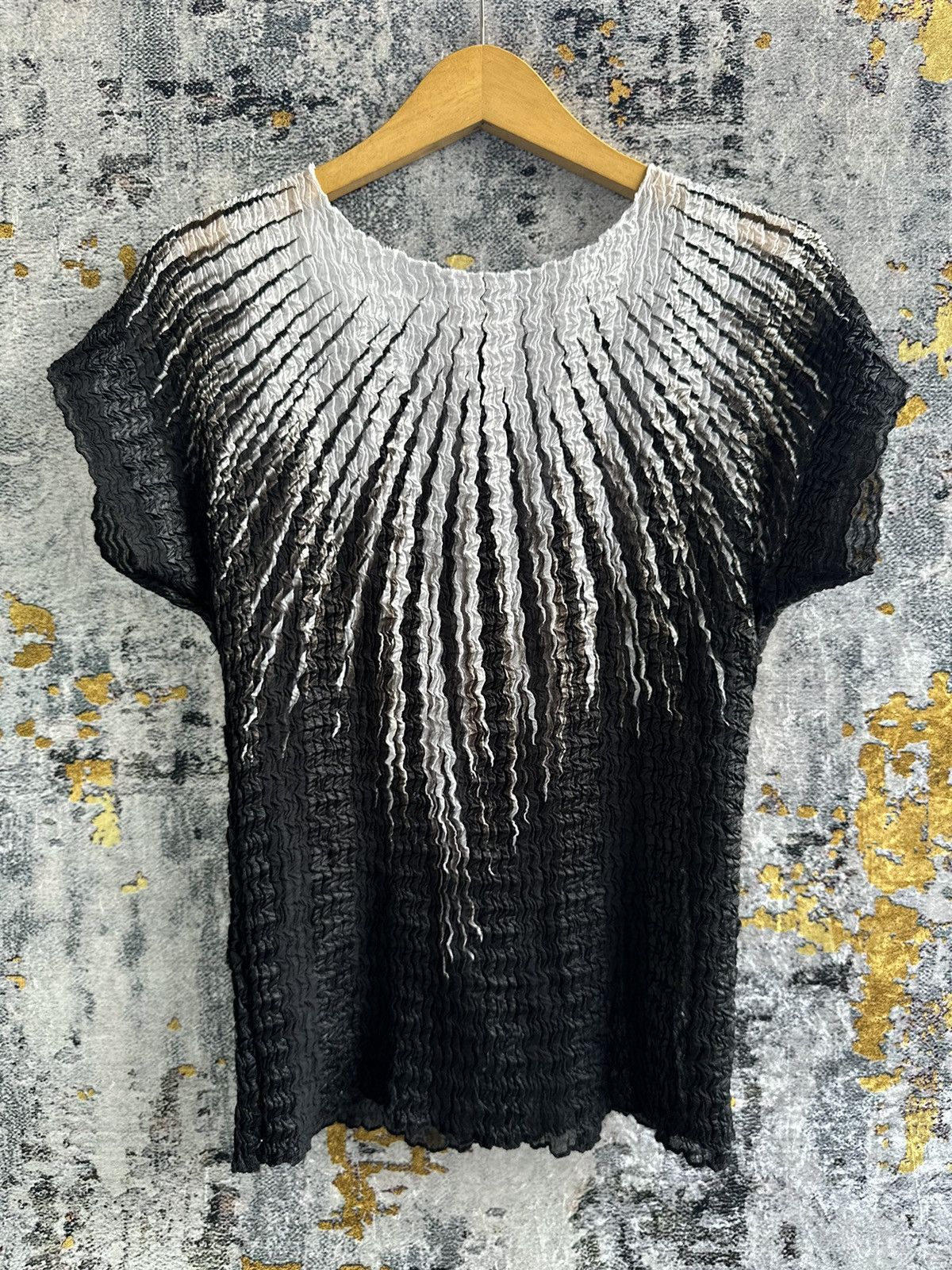 Japanese Brand UNKNOWN BRAND CRAZY PLEATS PLEASE ISSEY MIYAKE STYLE Size S / US 4 / IT 40 - 3 Thumbnail
