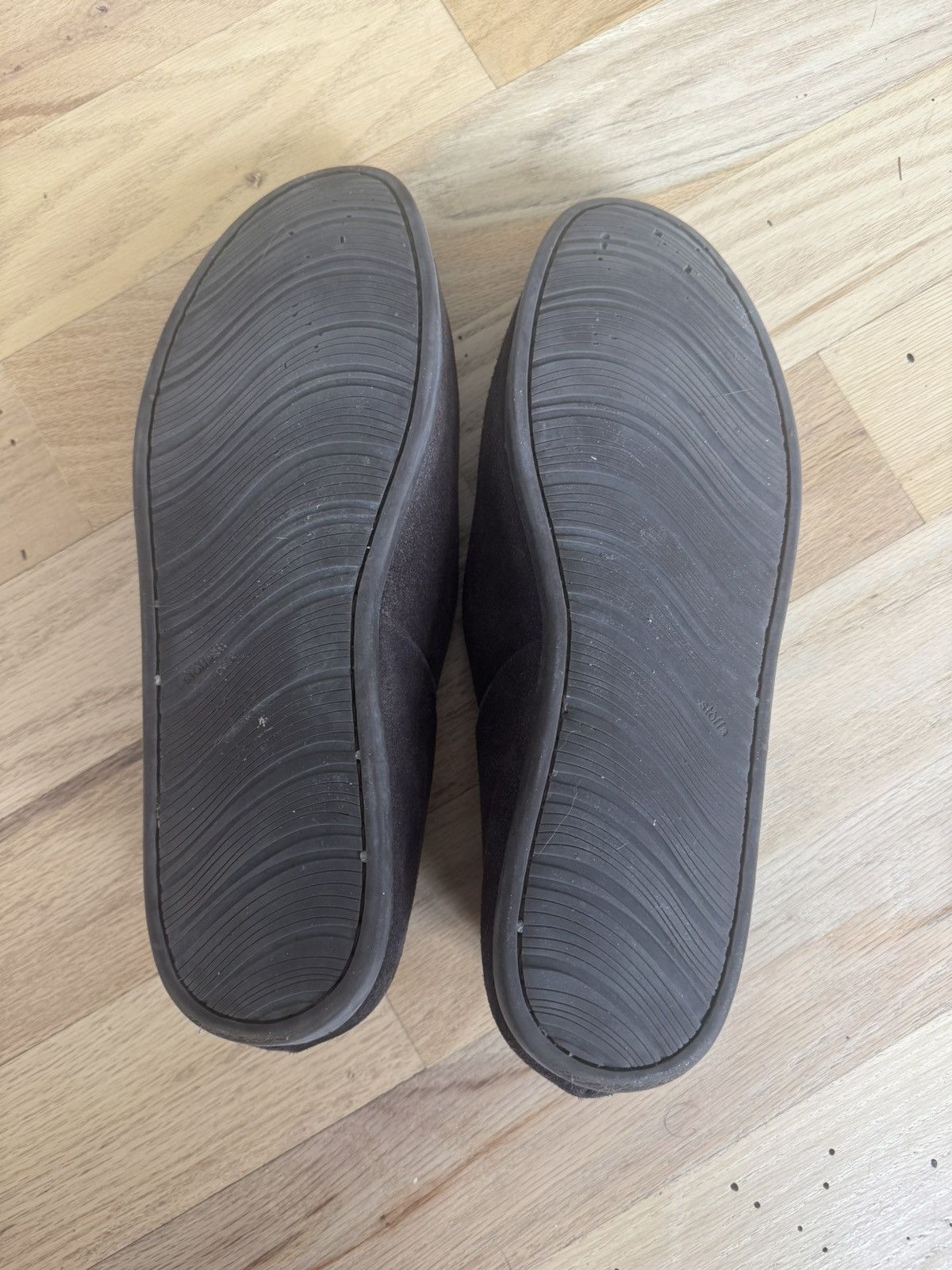 Stoffa Brown suede Stoffa slippers (sz 47) Size US 14 / EU 47 - 4 Thumbnail