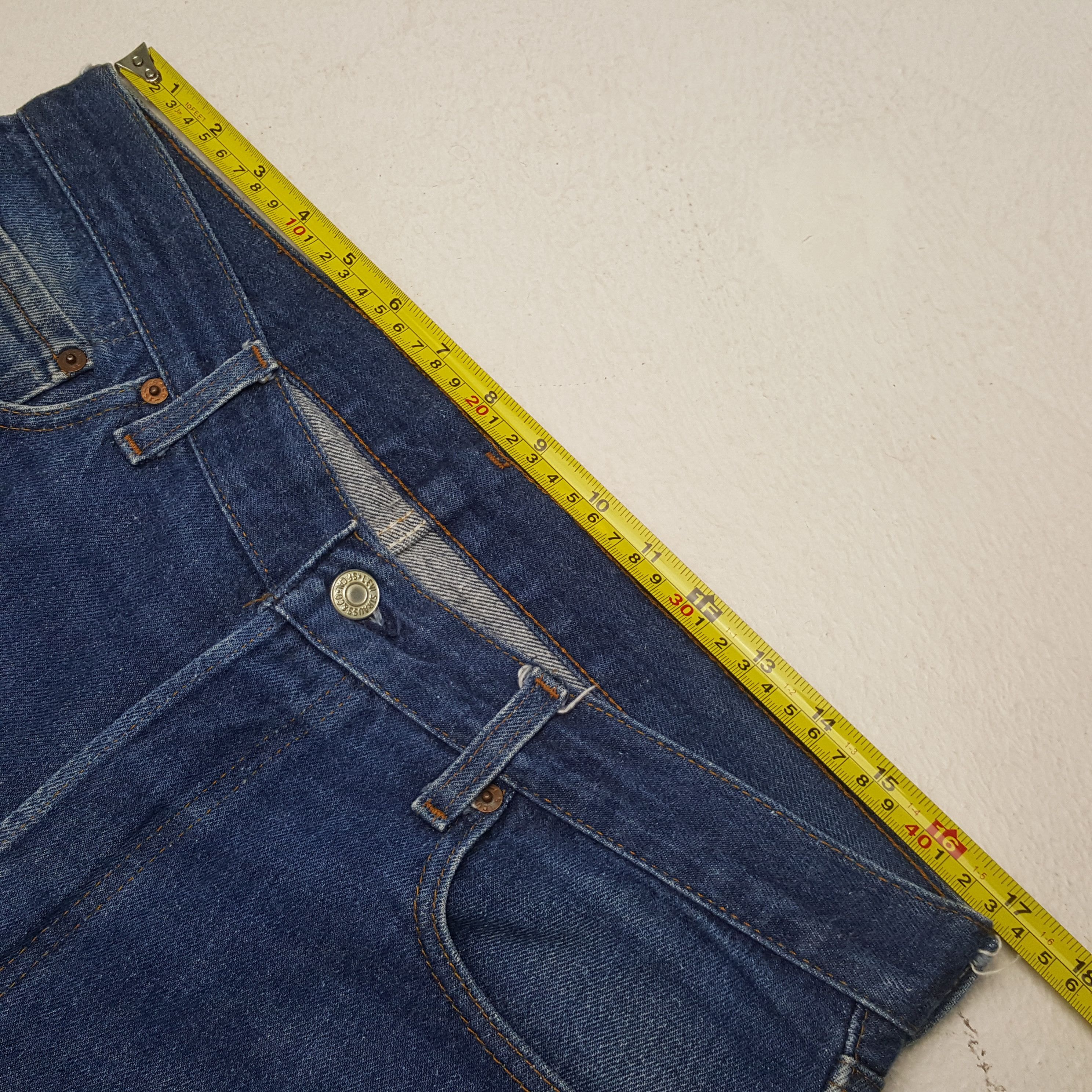 Levi's Vintage Levi's 505 American Brand Blue Jeans RR15 Size US 34 / EU 50 - 7 Thumbnail