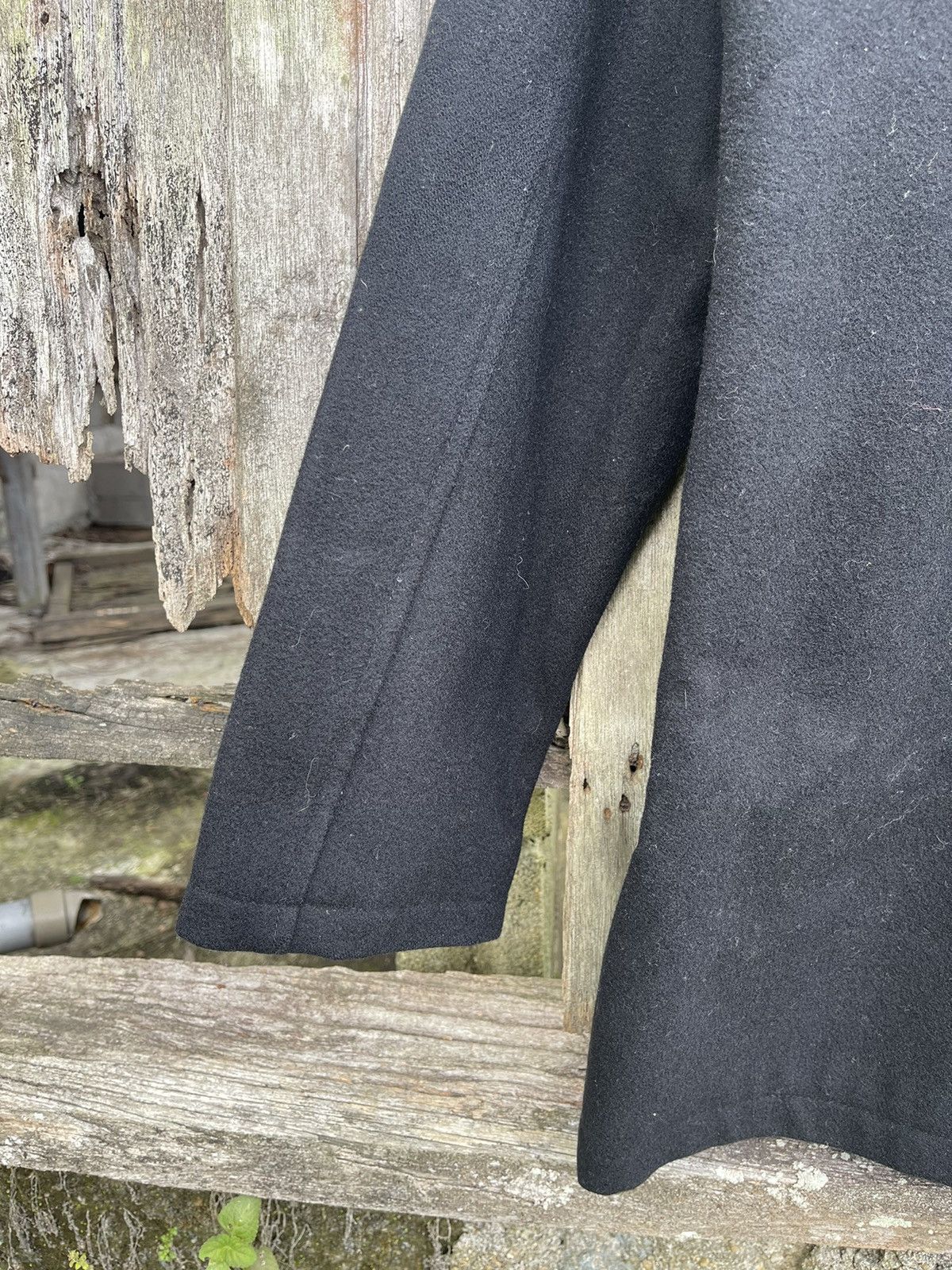 Designer East Boy Classic Wool Peacoat — Black (Fits M-L) Size US M / EU 48-50 / 2 - 9 Thumbnail