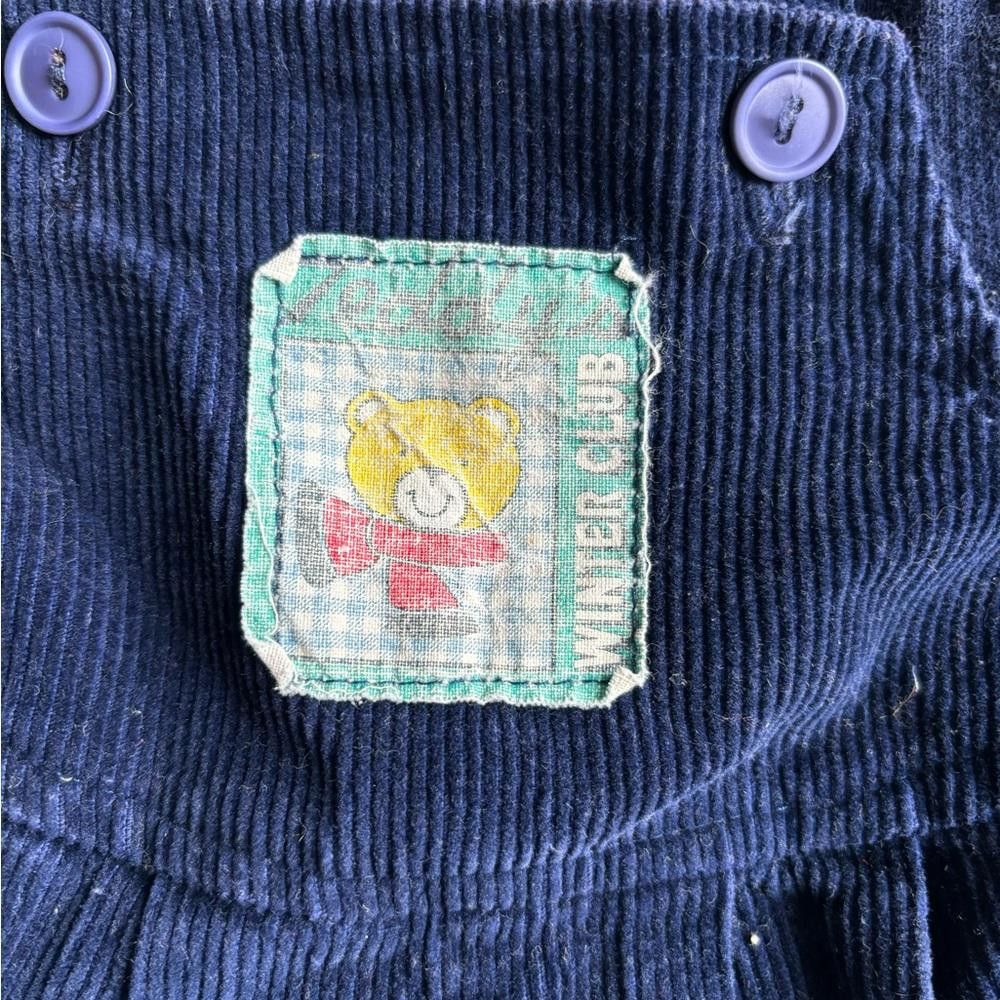 Designer Vintage Corduroy Overalls Size ONE SIZE - 3 Thumbnail