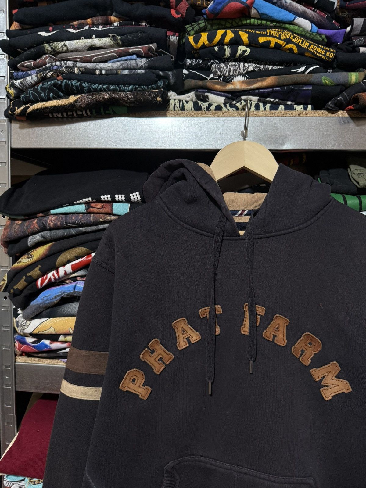 Designer × Phat Farm Vintage 90’s Phat Farm Big Logo Skateboard Hoodie Y2K Hype Size US M / EU 48-50 / 2 - 3 Thumbnail