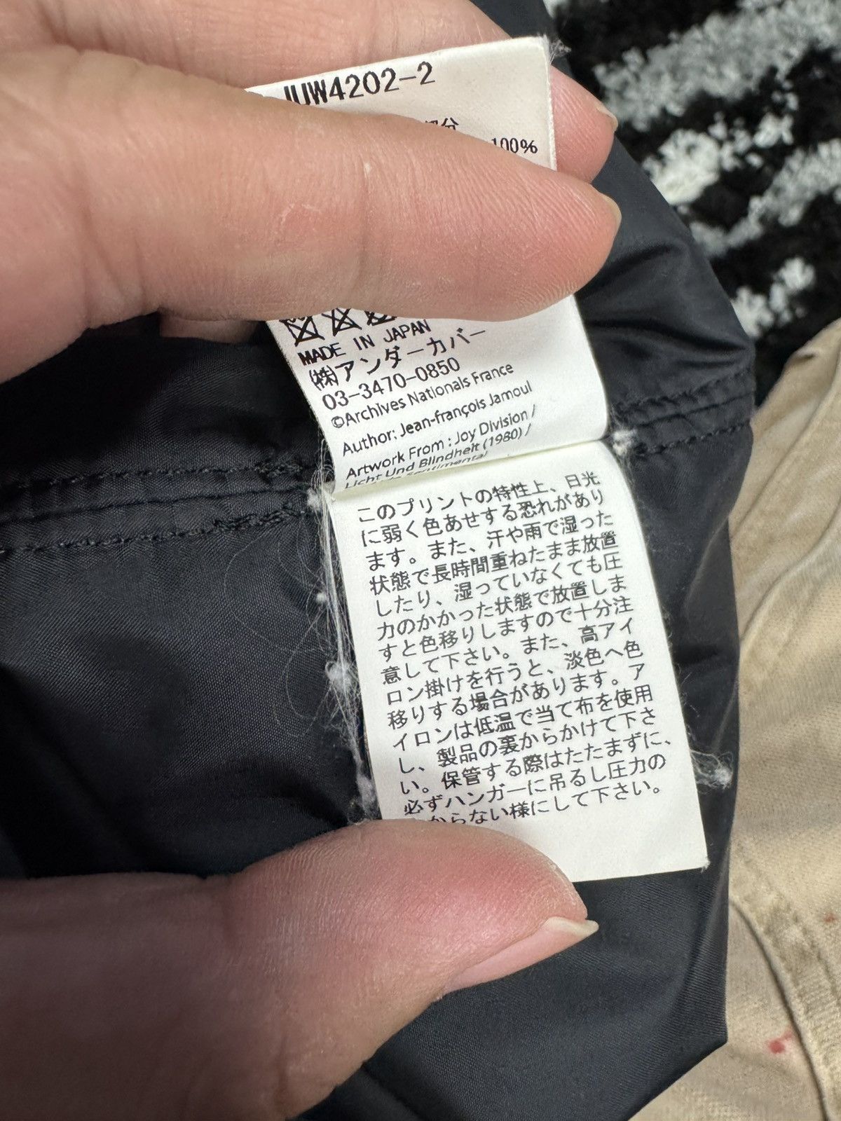 John Undercover John undercover AW18 graphic bomber Size US L / EU 52-54 / 3 - 7 Thumbnail