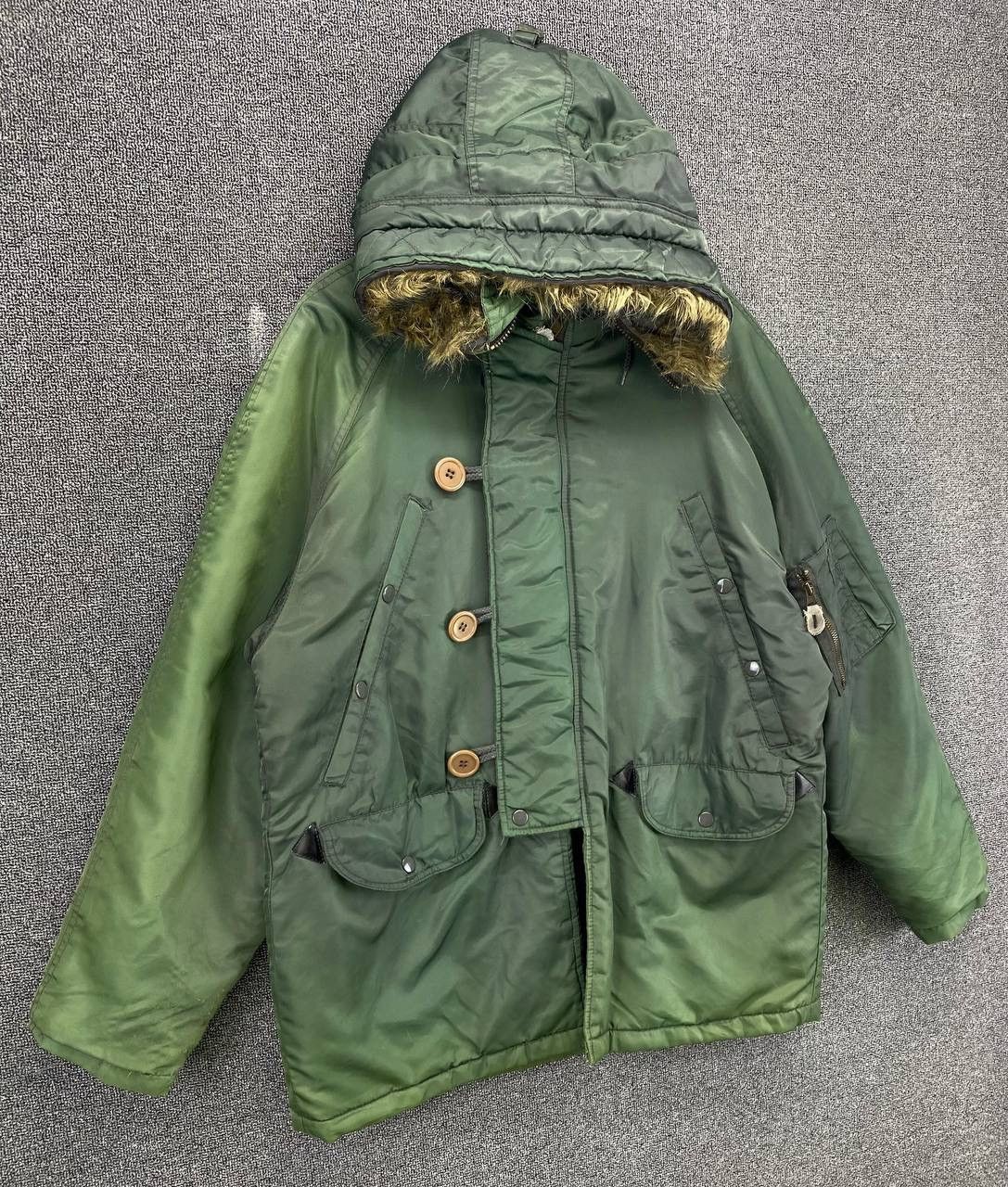 Japanese Brand Vintage Dog House Fur Hoodie Military Jacket Size US M / EU 48-50 / 2 - 2 Thumbnail