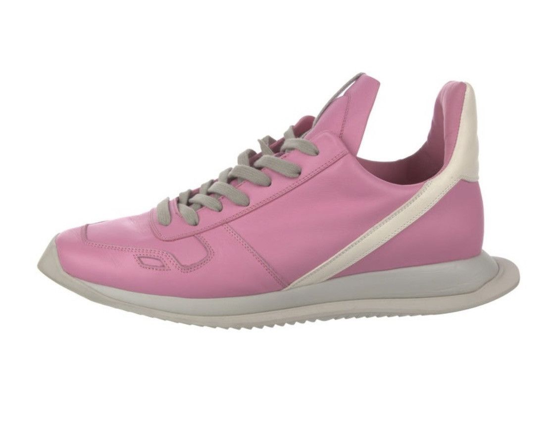 image of Rick Owens Runners Shoes in Pink, Men's (Size 10)