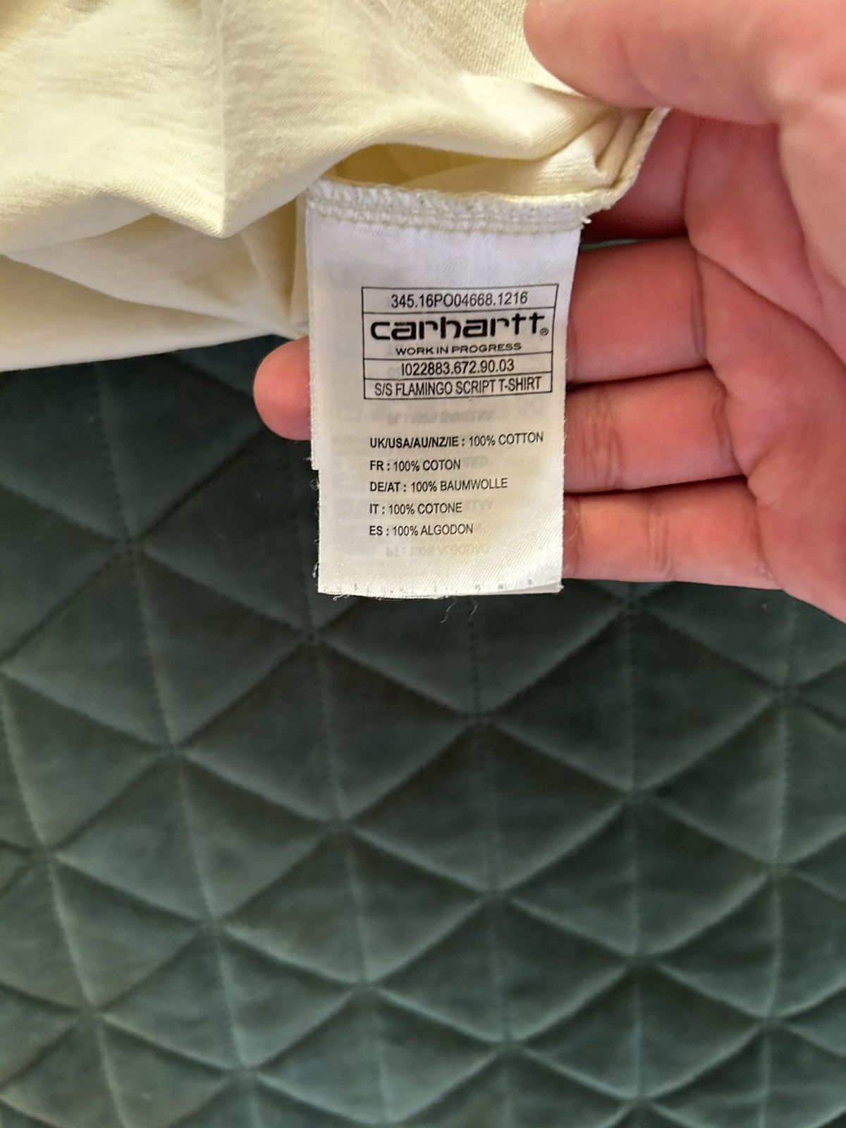Carhartt × Vintage T-shirt Carhartt Size US M / EU 48-50 / 2 - 3 Thumbnail