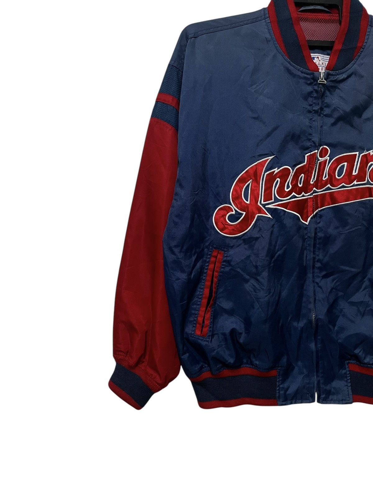 MLB × Vintage 🔥Vtg Cleveland Indians Light Jacket Size US L / EU 52-54 / 3 - 4 Thumbnail