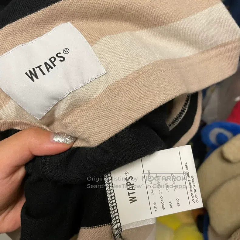 Wtaps Wtaps Striped long-sleeve Size US L / EU 52-54 / 3 - 4 Thumbnail