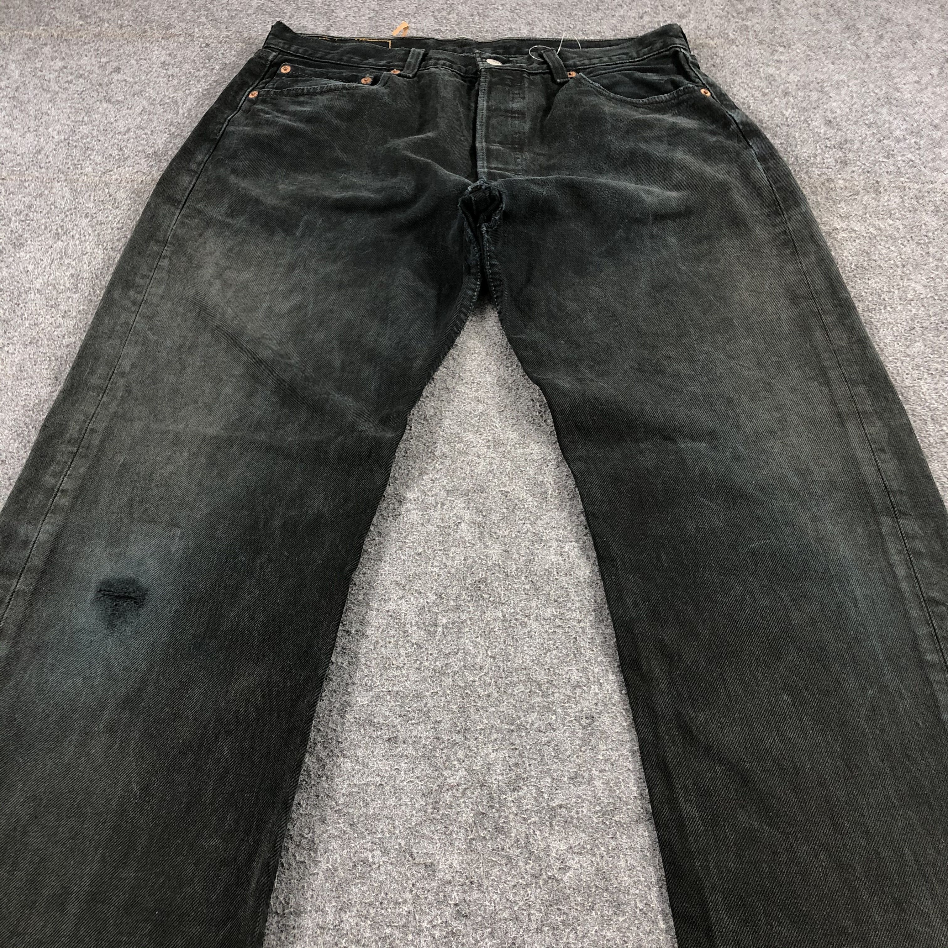 Levi's Vintage 90s Distress Levis 501 Jeans-JM1559 Size US 33 - 3 Thumbnail