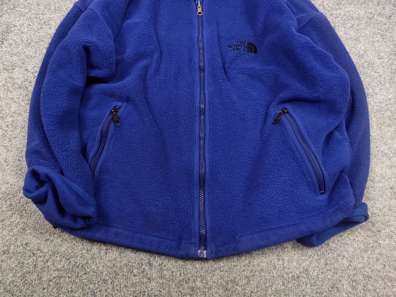The North Face Vintage 90's The North Face Genezis Fleece Zip Blue Jacket Size US M / EU 48-50 / 2 - 5 Thumbnail