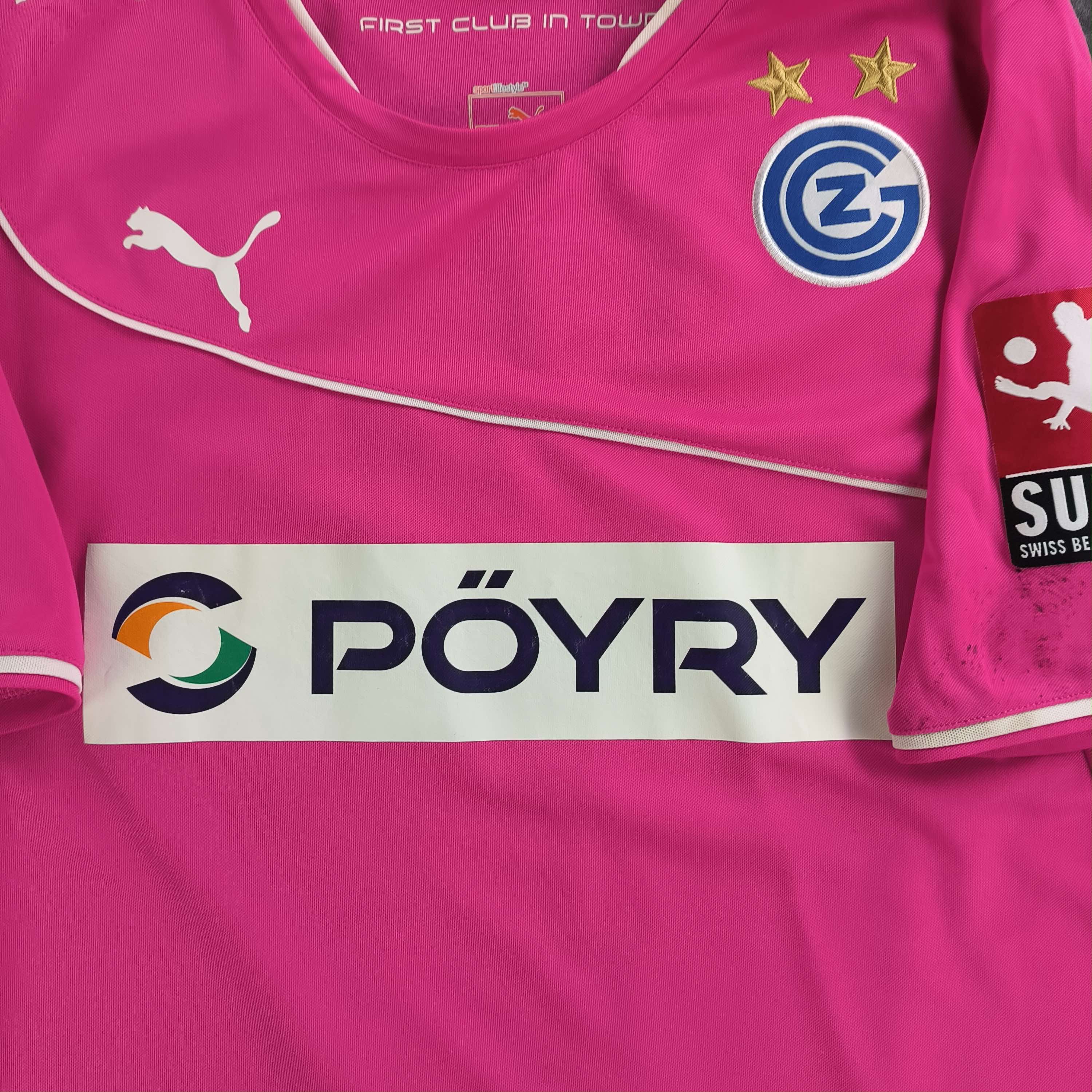 Puma Grasshoppers Zürich 2013-14 Puma away #9 football jersey L Size US L / EU 52-54 / 3 - 3 Thumbnail