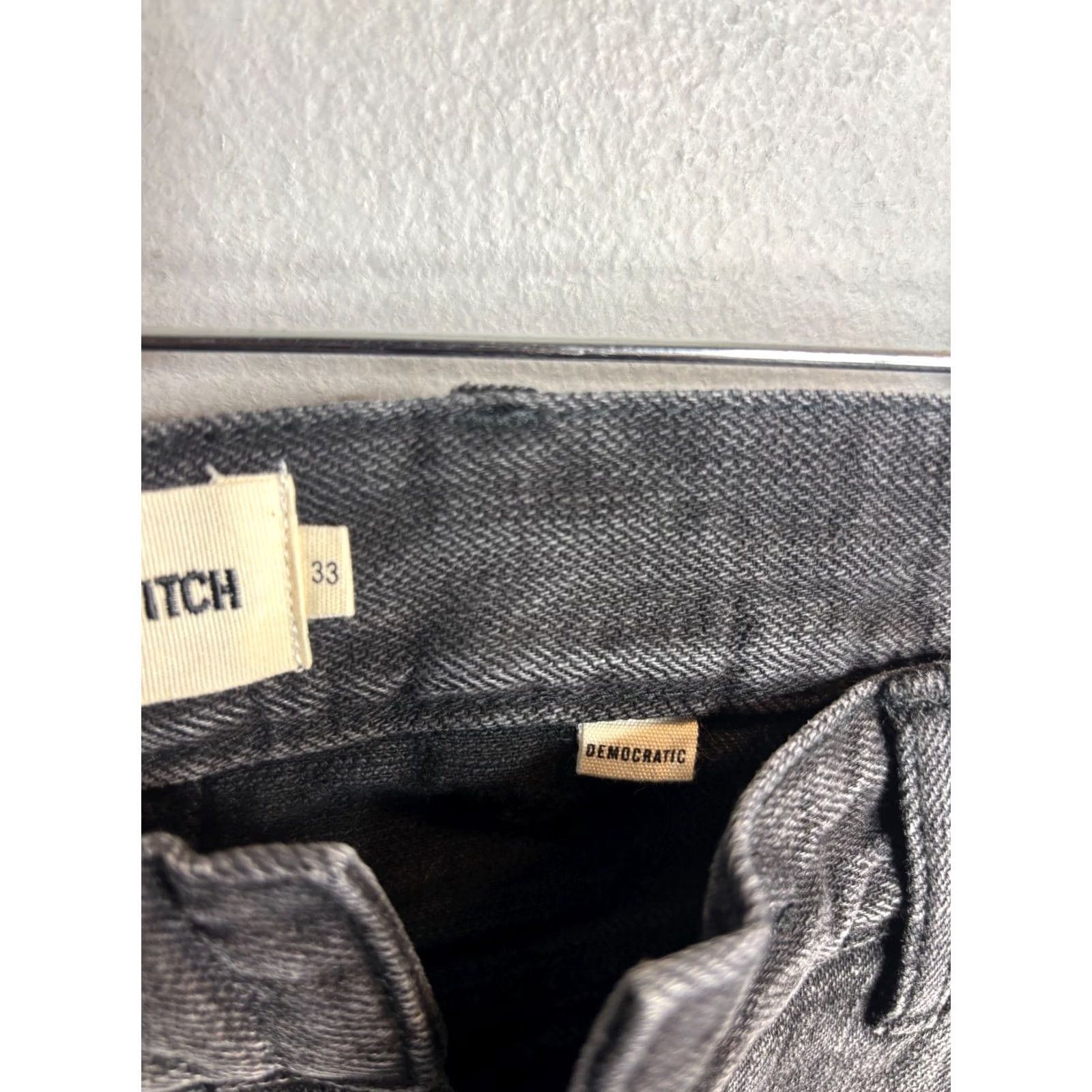 Taylor Stitch Taylor Stitch Denim Jeans Men's 33x30 Slim Straight Blue Cotton 5-Pocket Logo Vintage City Hipster Mens Size US 33 - 4 Thumbnail