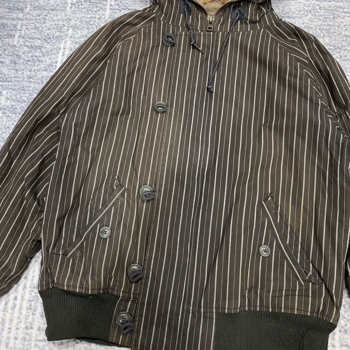 Vintage × Woolrich Woolen Mills Woolrich Winter Jacket Fur Hooded Jacket 80s Size US M / EU 48-50 / 2 - 4 Thumbnail