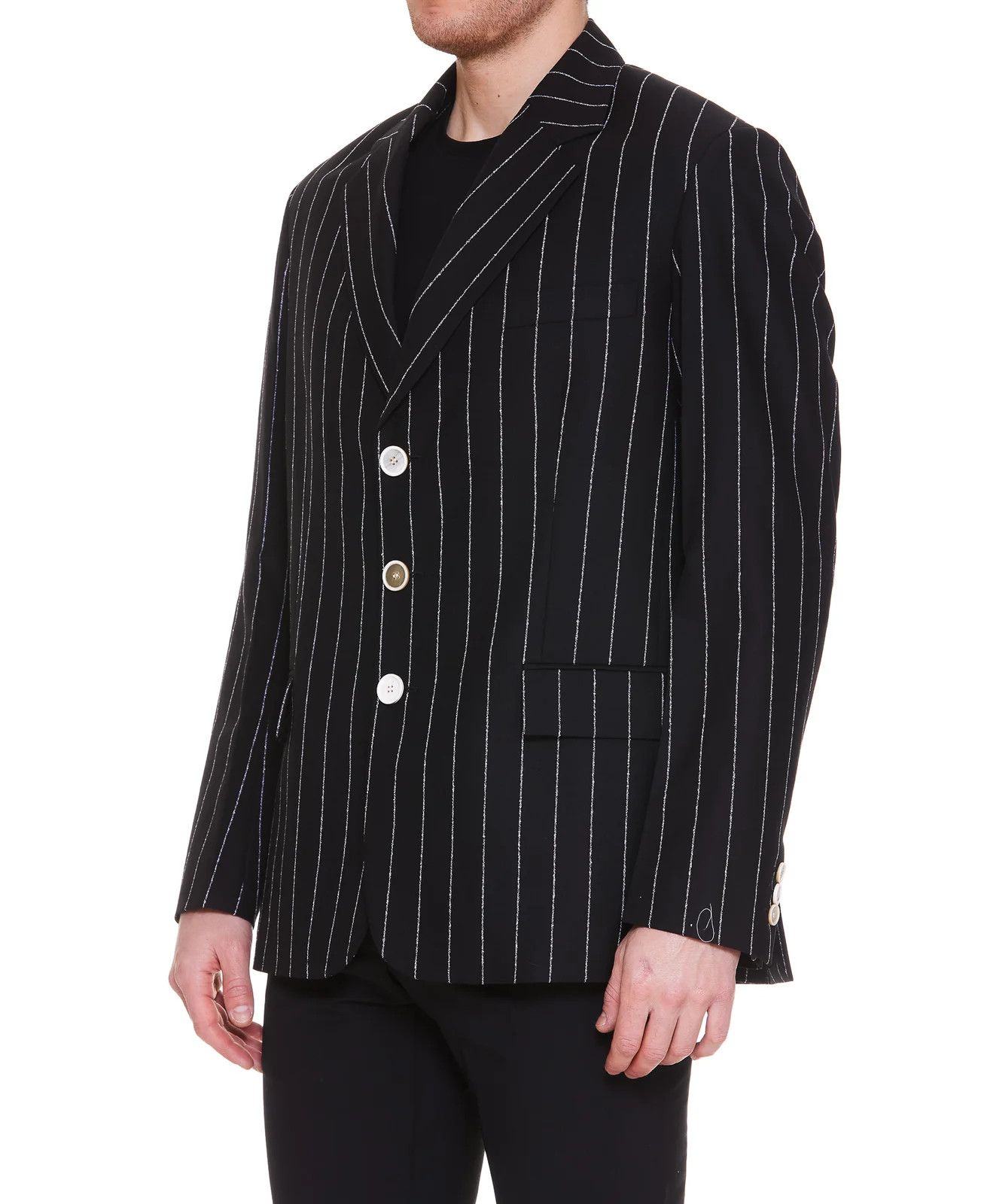 Marni o1y0225 Blazer in Black/White Size US M / EU 48-50 / 2 - 3 Thumbnail