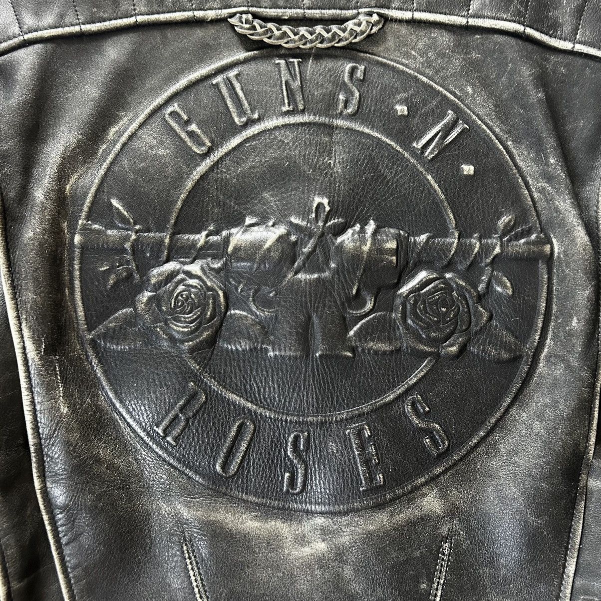 Brockum × Guns N' Roses × Vintage Guns N’ Roses 1994 heavy ramones leather jacket brockum Size US L / EU 52-54 / 3 - 10 Thumbnail