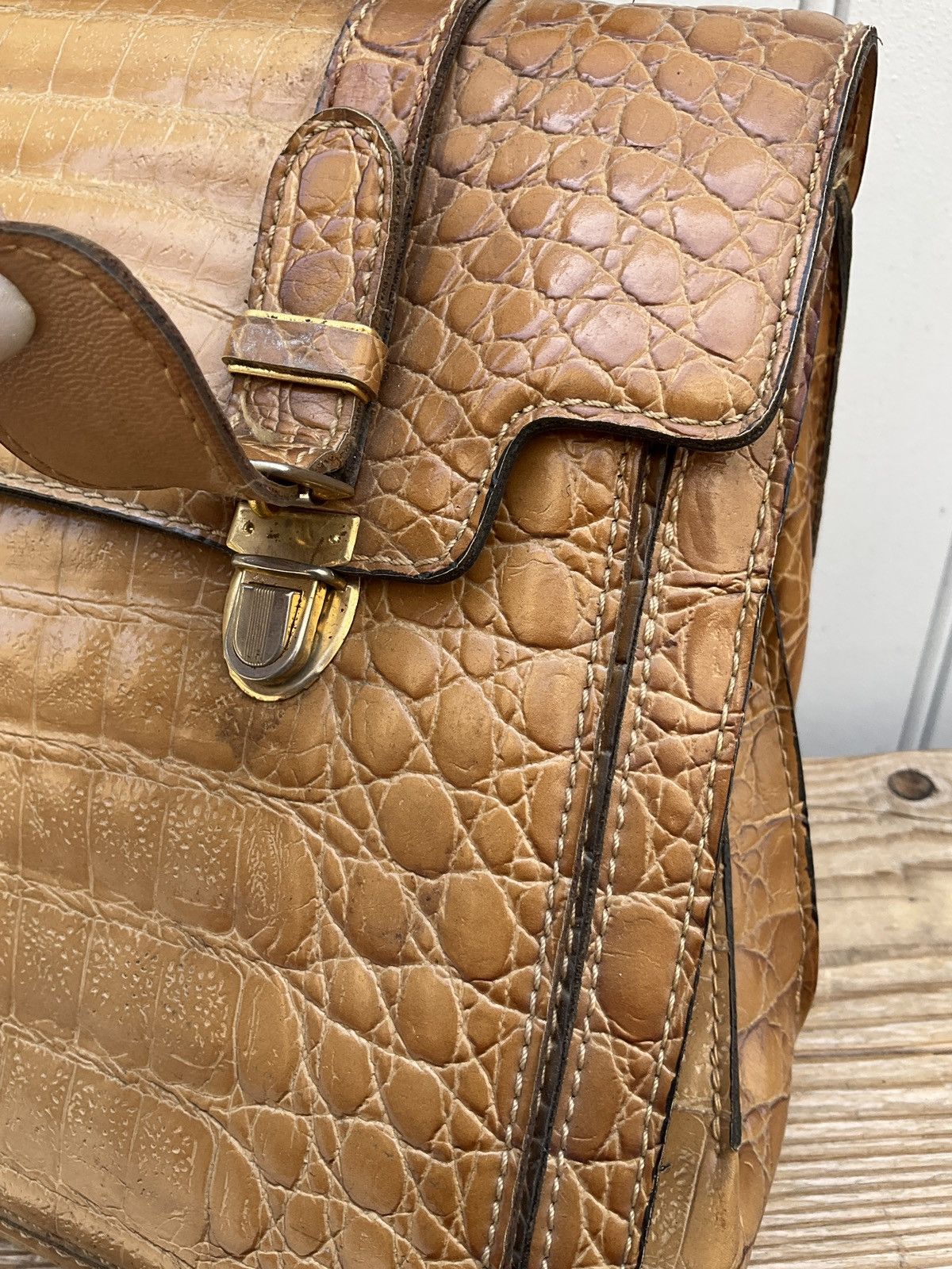 Vintage Vintage shoulder bag, python leather Size ONE SIZE - 10 Thumbnail