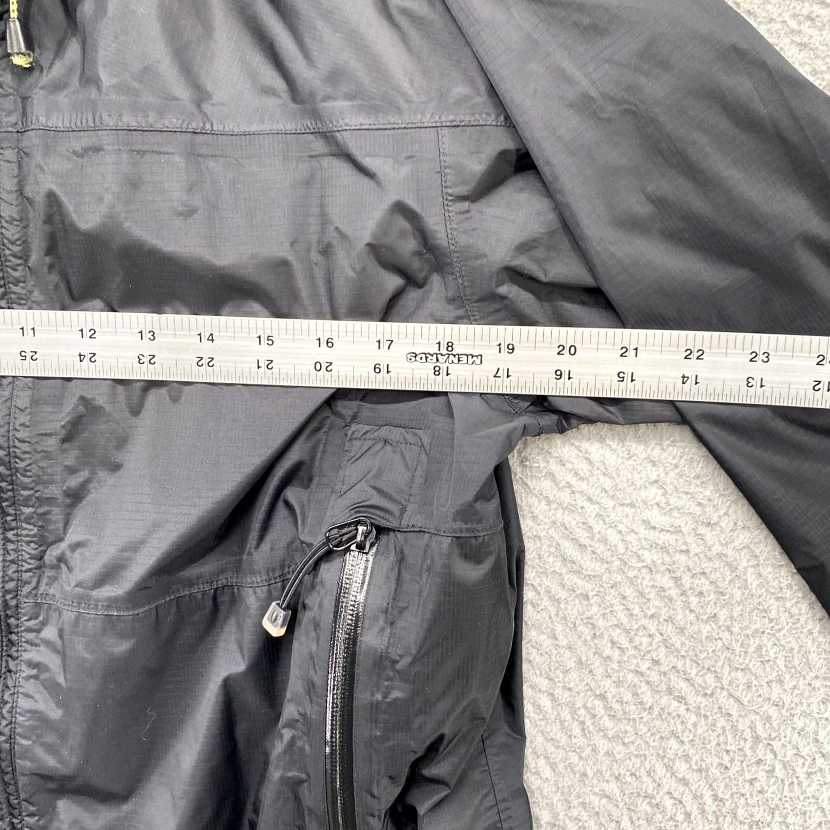 Vintage Cabela's Women’s Dry Plus Ultra Hooded Full Zip Jacket M Black Windbreaker Hoodie Size M / US 6-8 / IT 42-44 - 4 Thumbnail