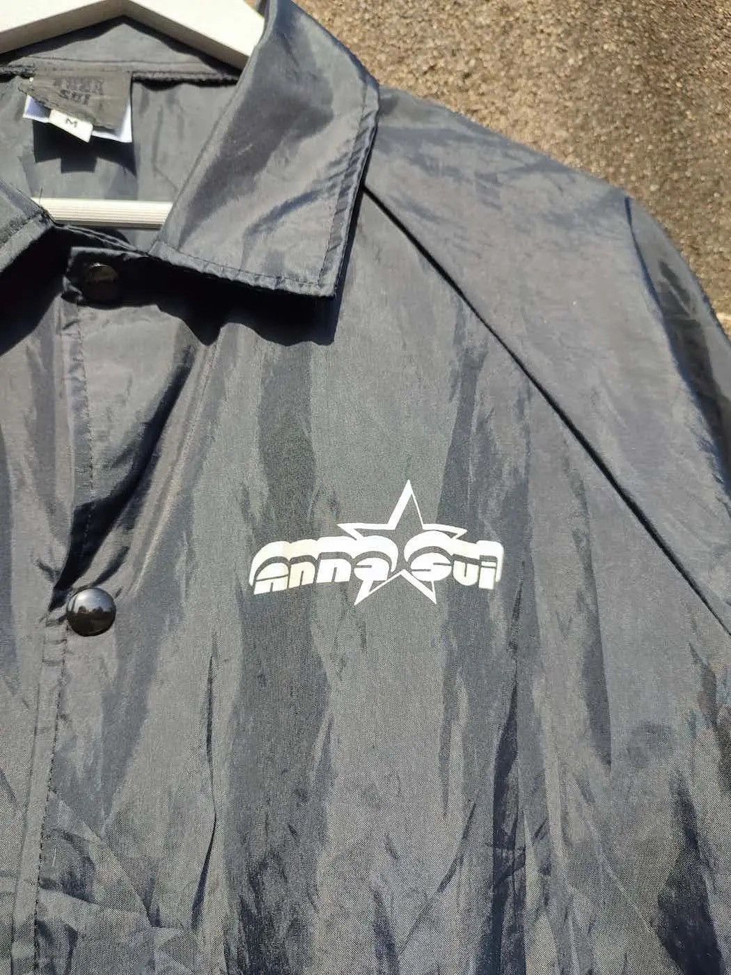 Anna Sui × Designer Anna Sui Nylon Coach Jacket – Made in USA Size M / US 6-8 / IT 42-44 - 6 Thumbnail